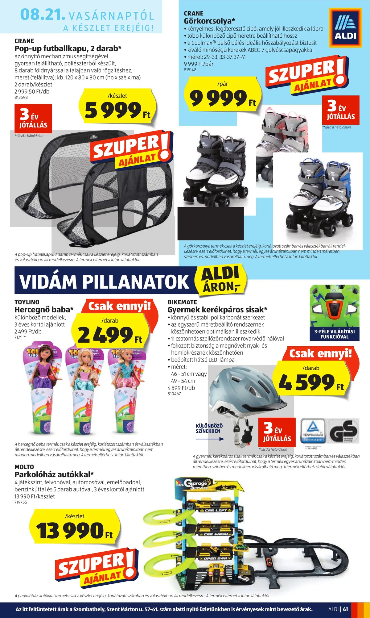 Aldi akciós újság 08.18–08.24 – 41. oldal