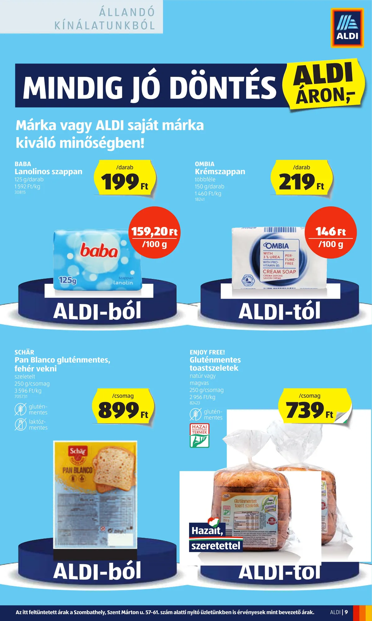 Aldi akciós újság 08.18–08.24 – 9. oldal