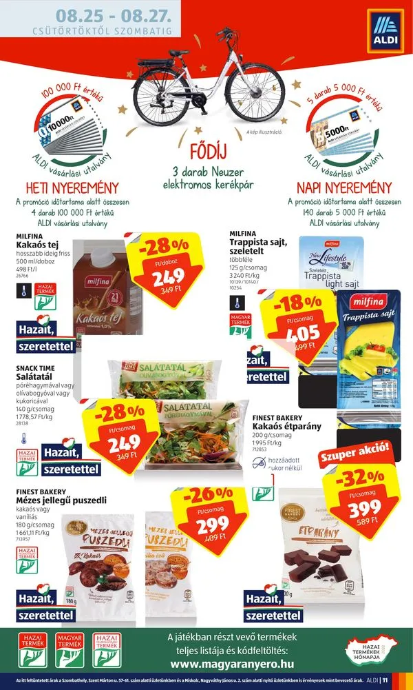 Aldi akciós újság 08.25–08.31 – 11. oldal