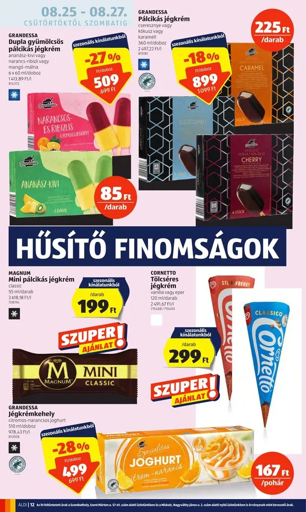 Aldi akciós újság 08.25–08.31 – 12. oldal
