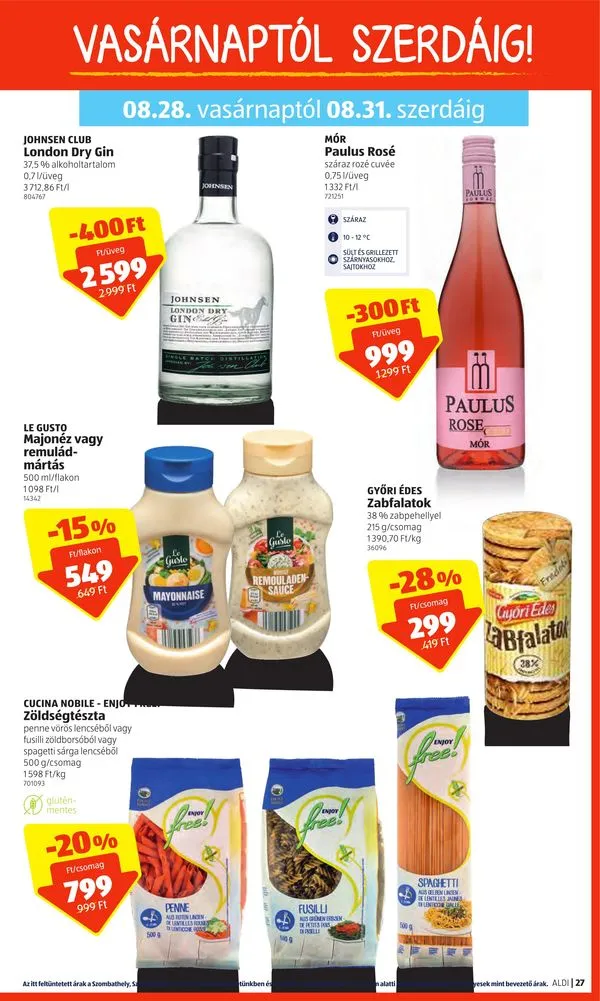 Aldi akciós újság 08.25–08.31 – 27. oldal