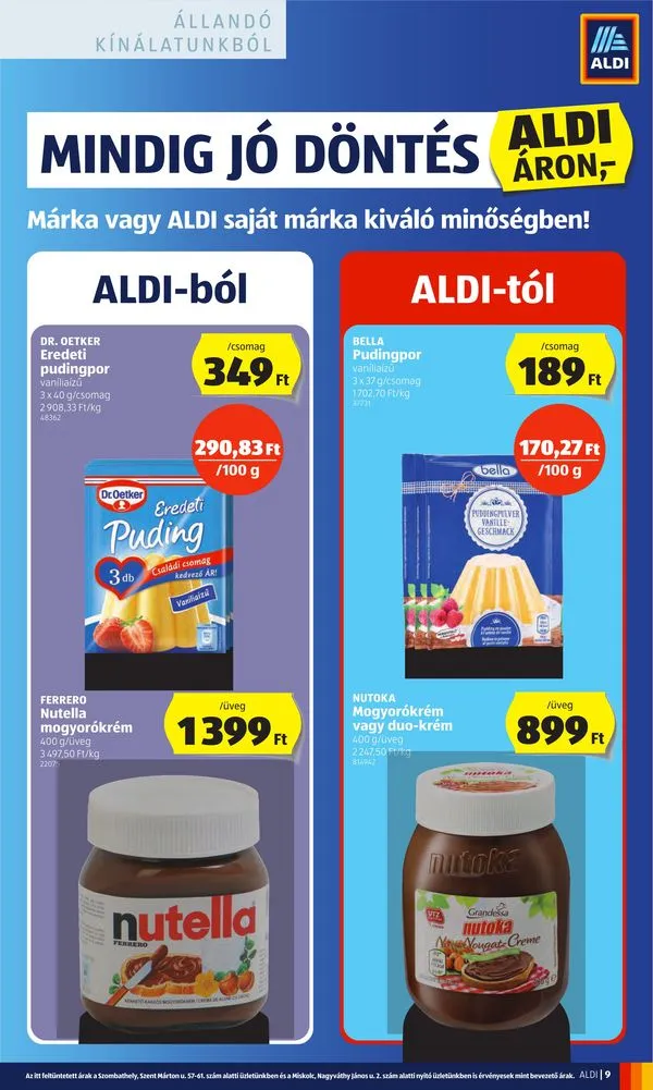 Aldi akciós újság 08.25–08.31 – 9. oldal
