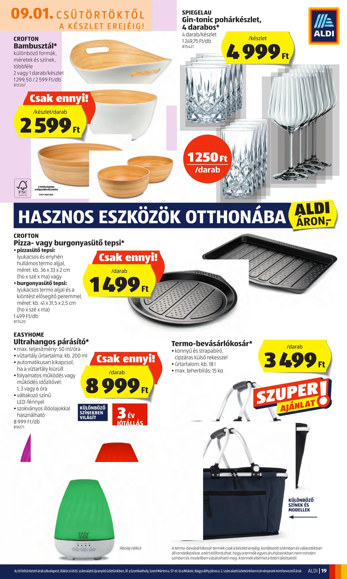 Aldi akciós újság 09.01–09.07 – 19. oldal