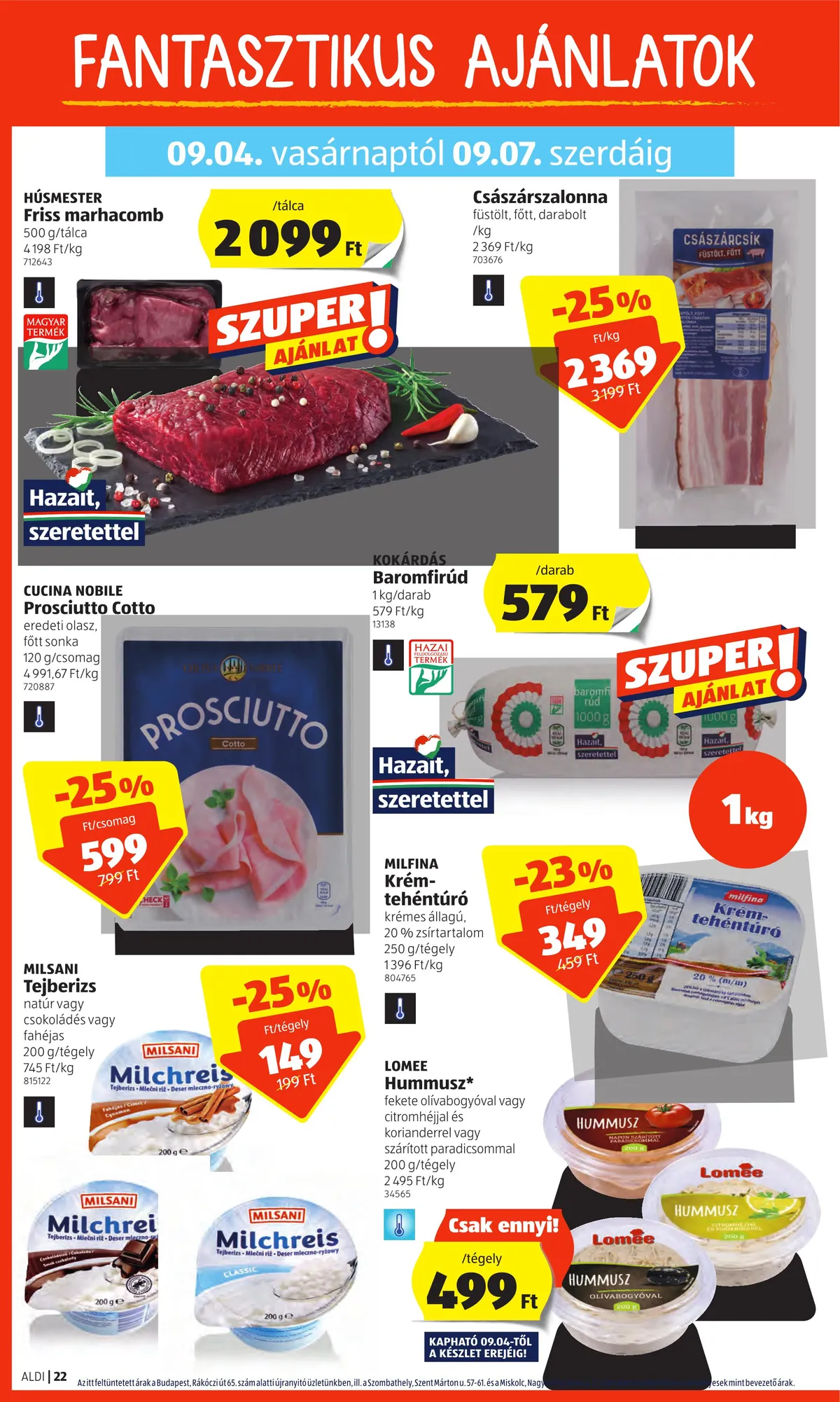 Aldi akciós újság 09.01–09.07 – 22. oldal