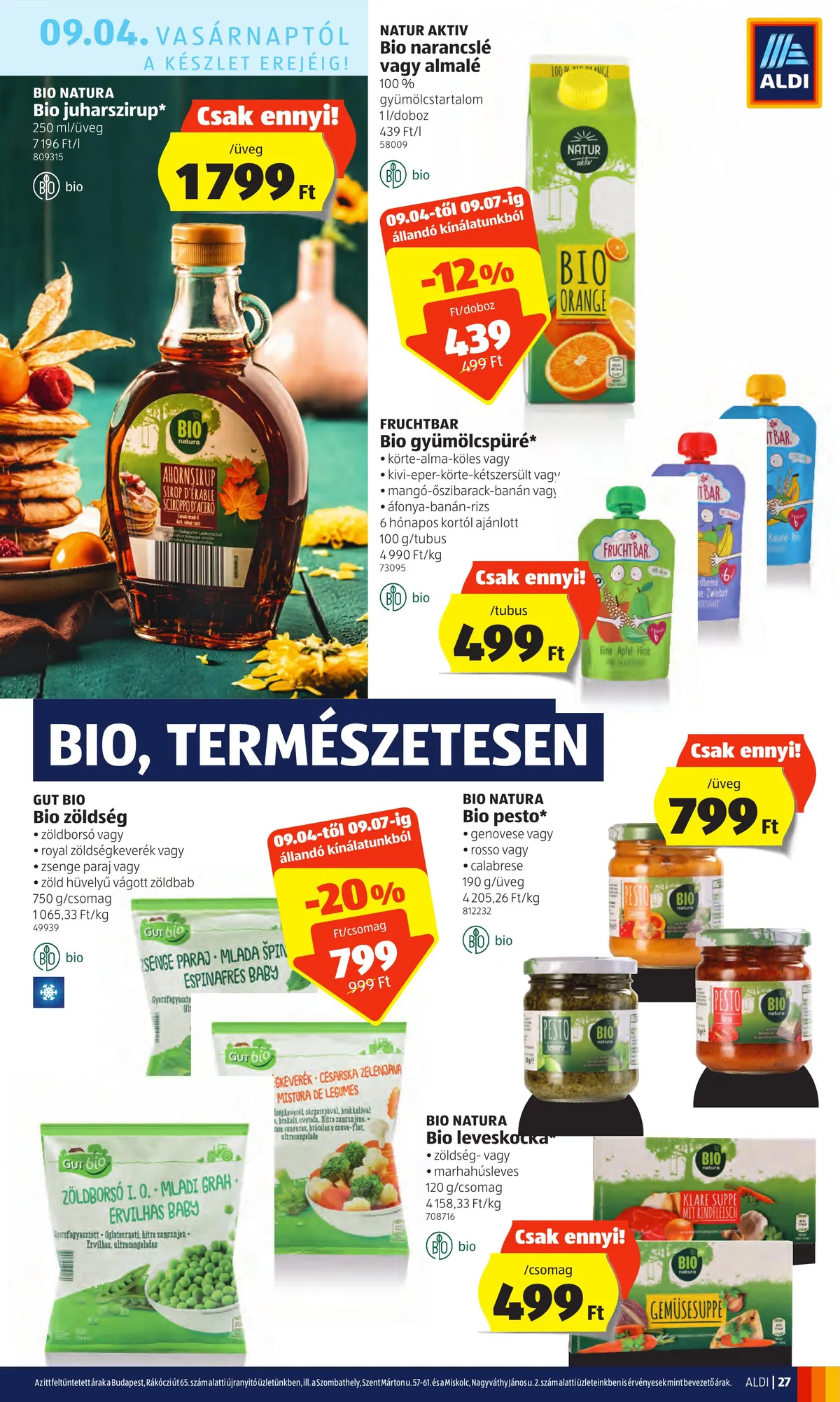 Aldi akciós újság 09.01–09.07 – 27. oldal