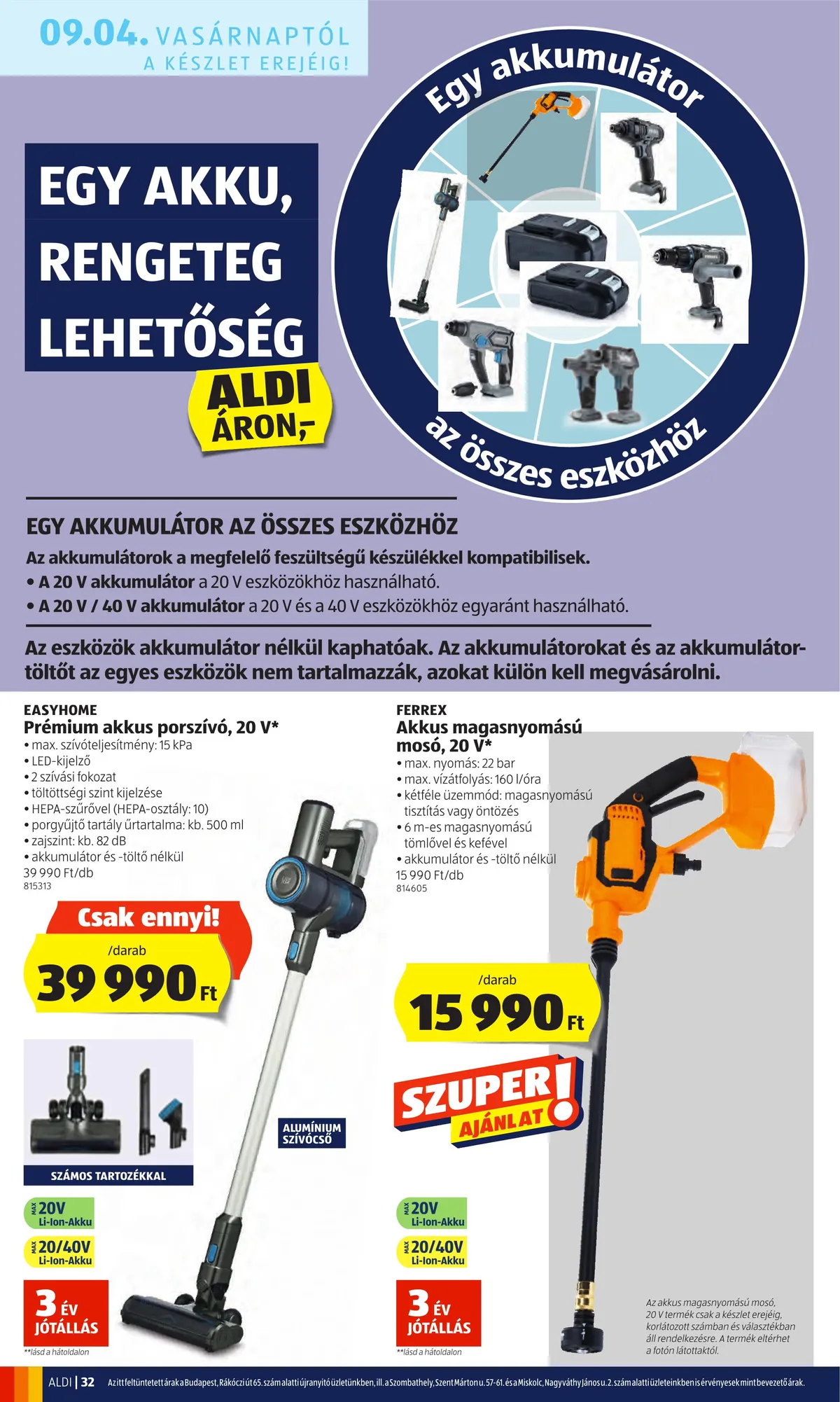 Aldi akciós újság 09.01–09.07 – 32. oldal