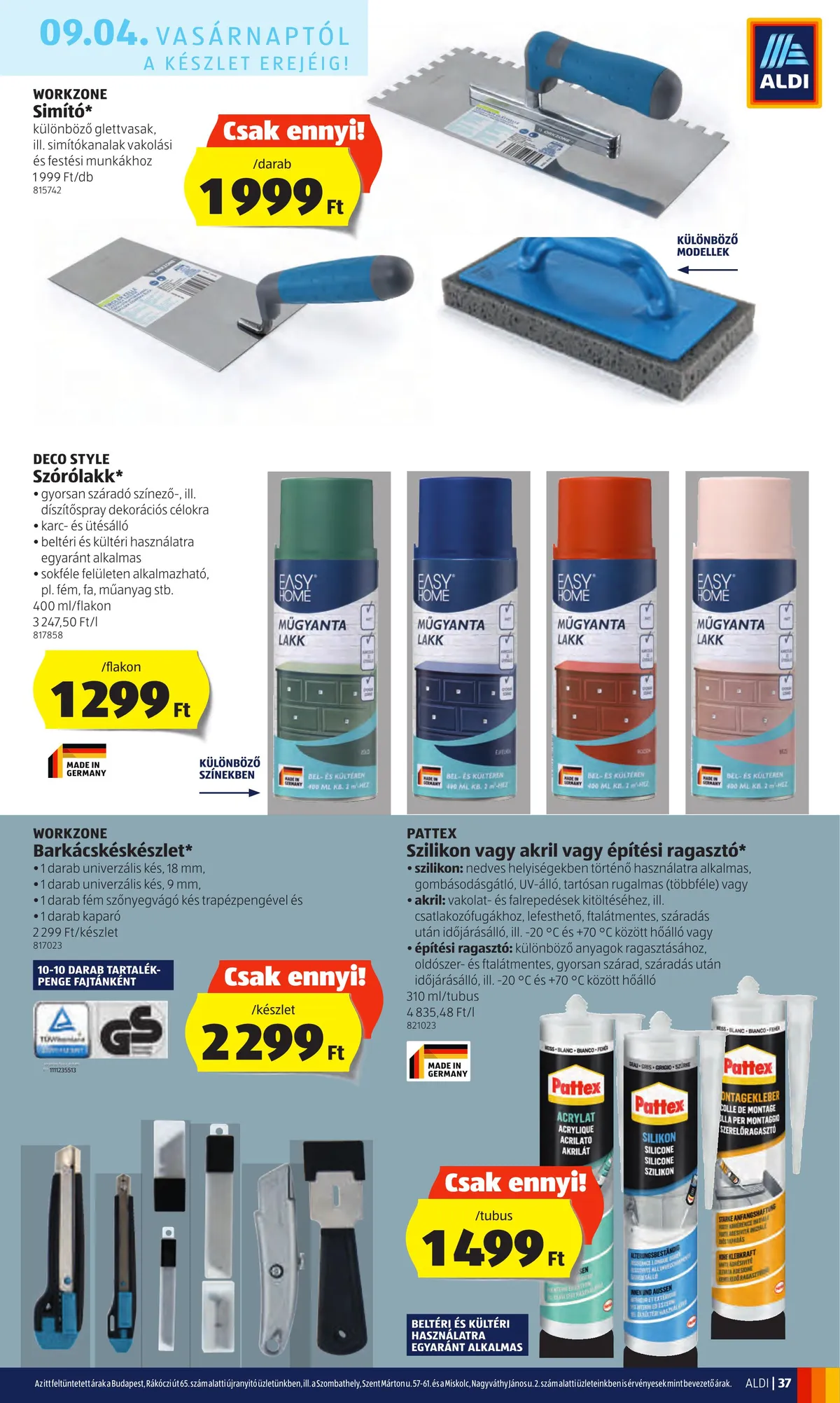Aldi akciós újság 09.01–09.07 – 37. oldal
