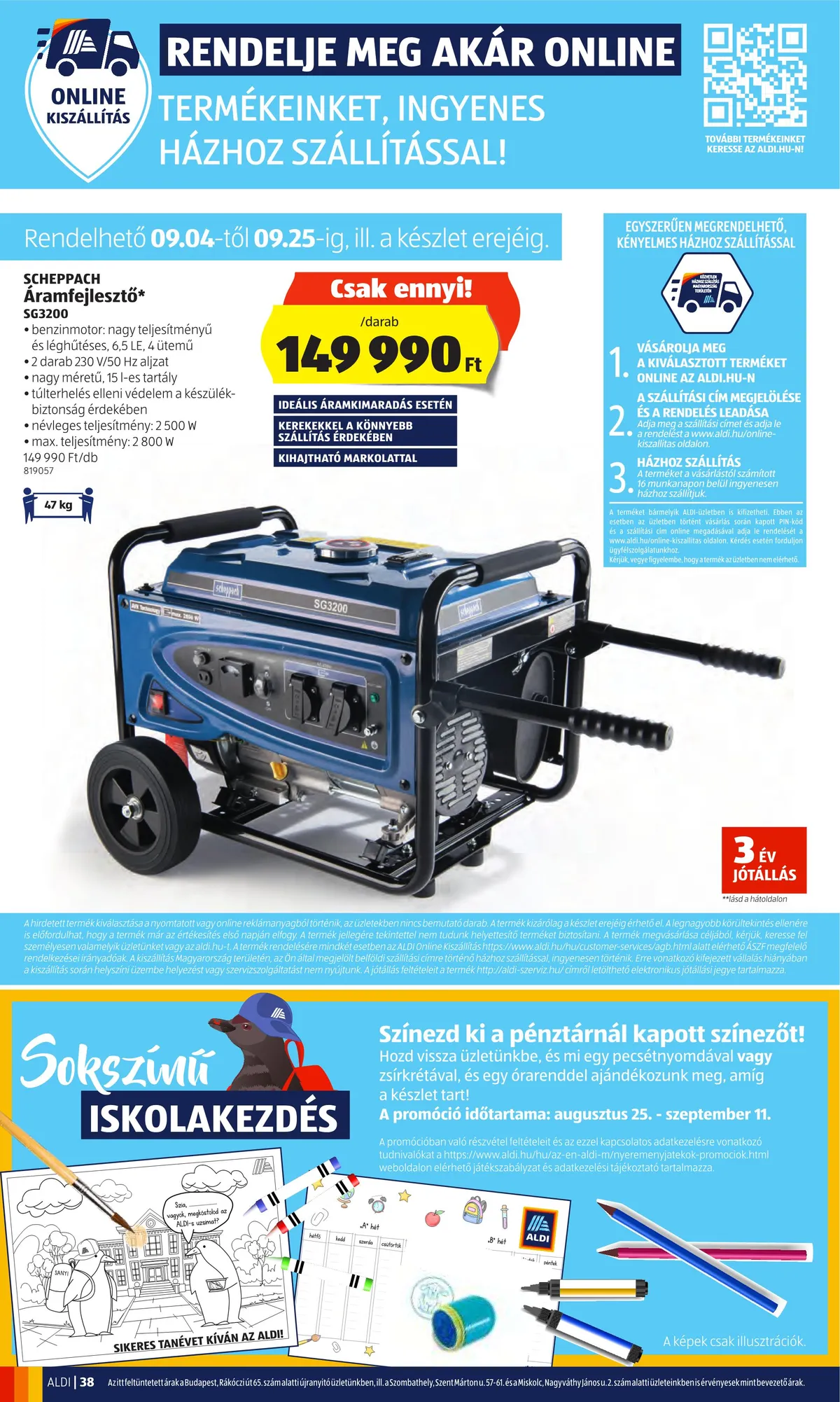 Aldi akciós újság 09.01–09.07 – 38. oldal