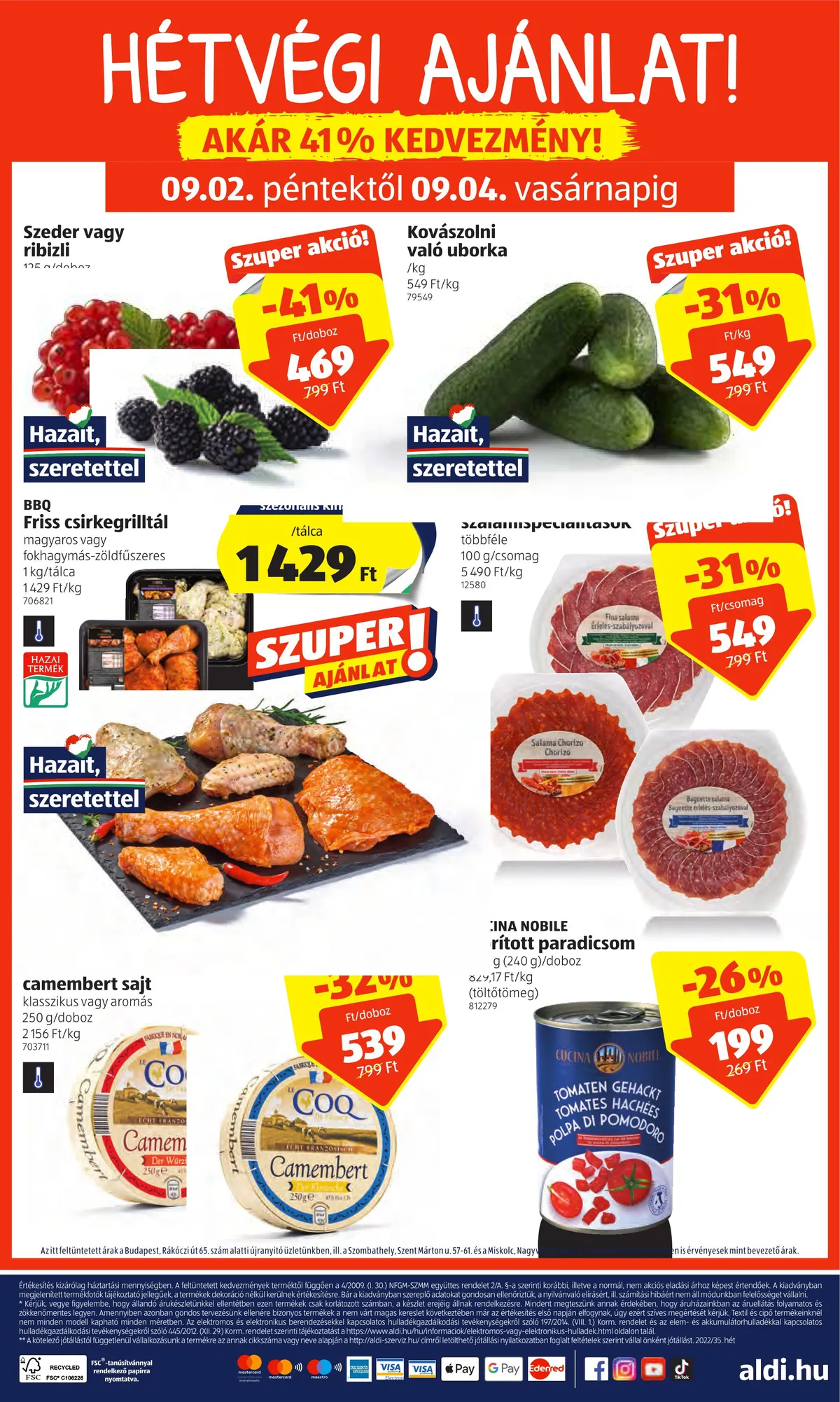 Aldi akciós újság 09.01–09.07 – 40. oldal