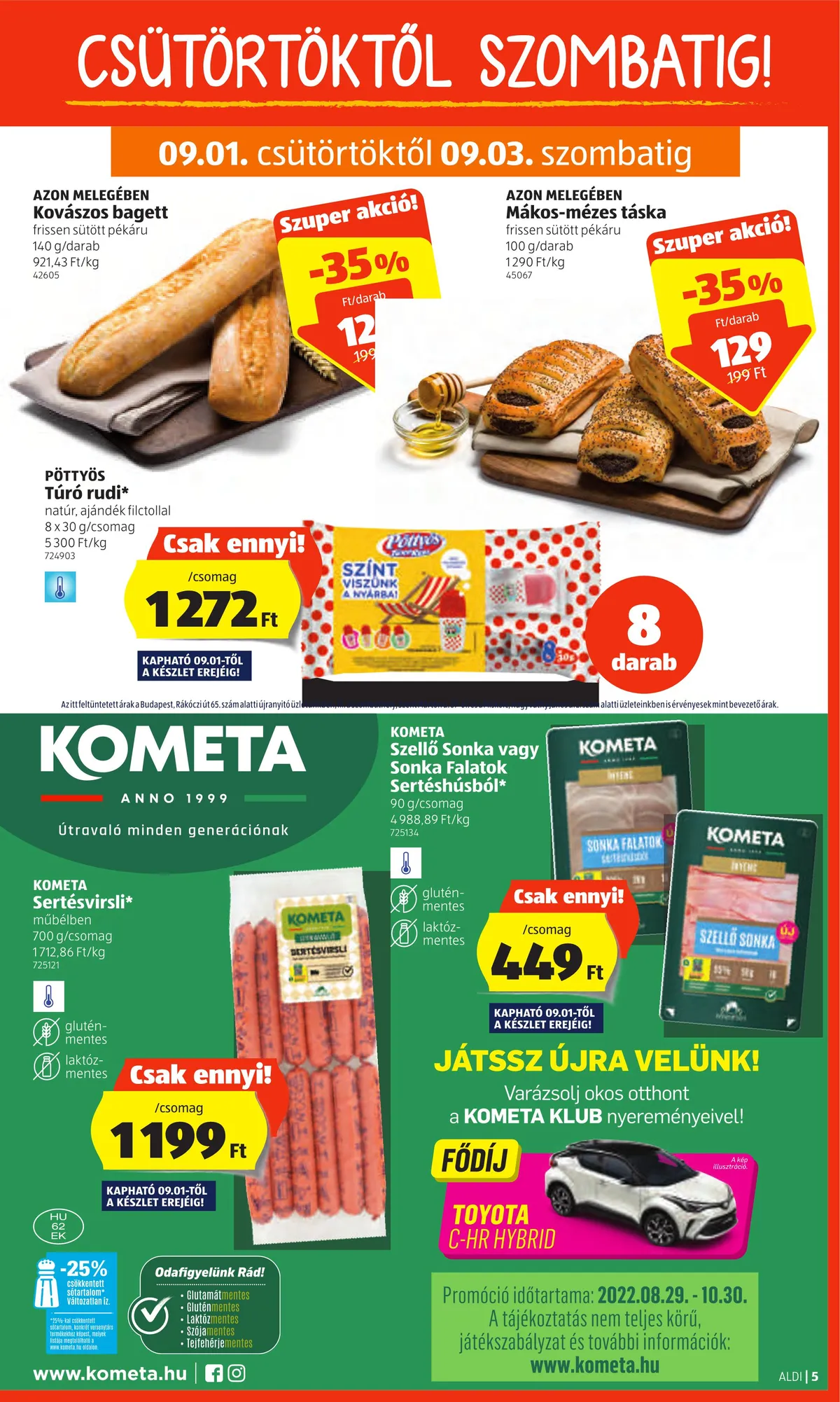 Aldi akciós újság 09.01–09.07 – 5. oldal