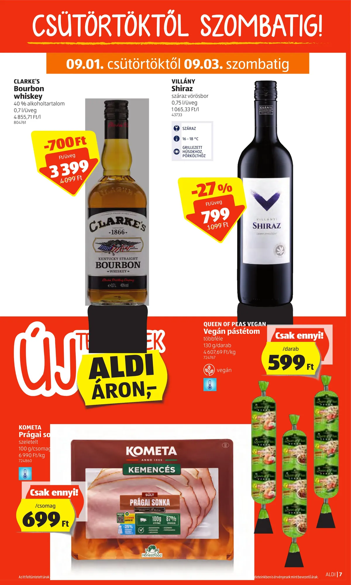 Aldi akciós újság 09.01–09.07 – 7. oldal