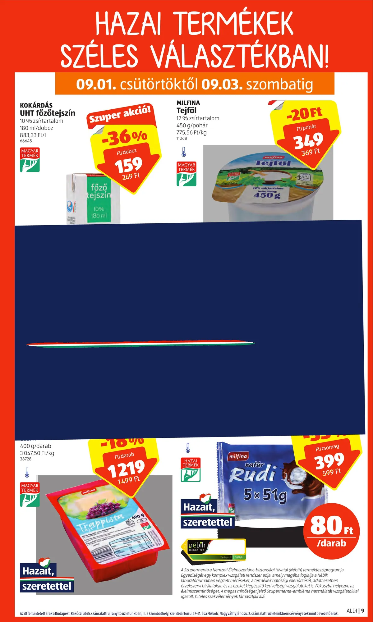 Aldi akciós újság 09.01–09.07 – 9. oldal