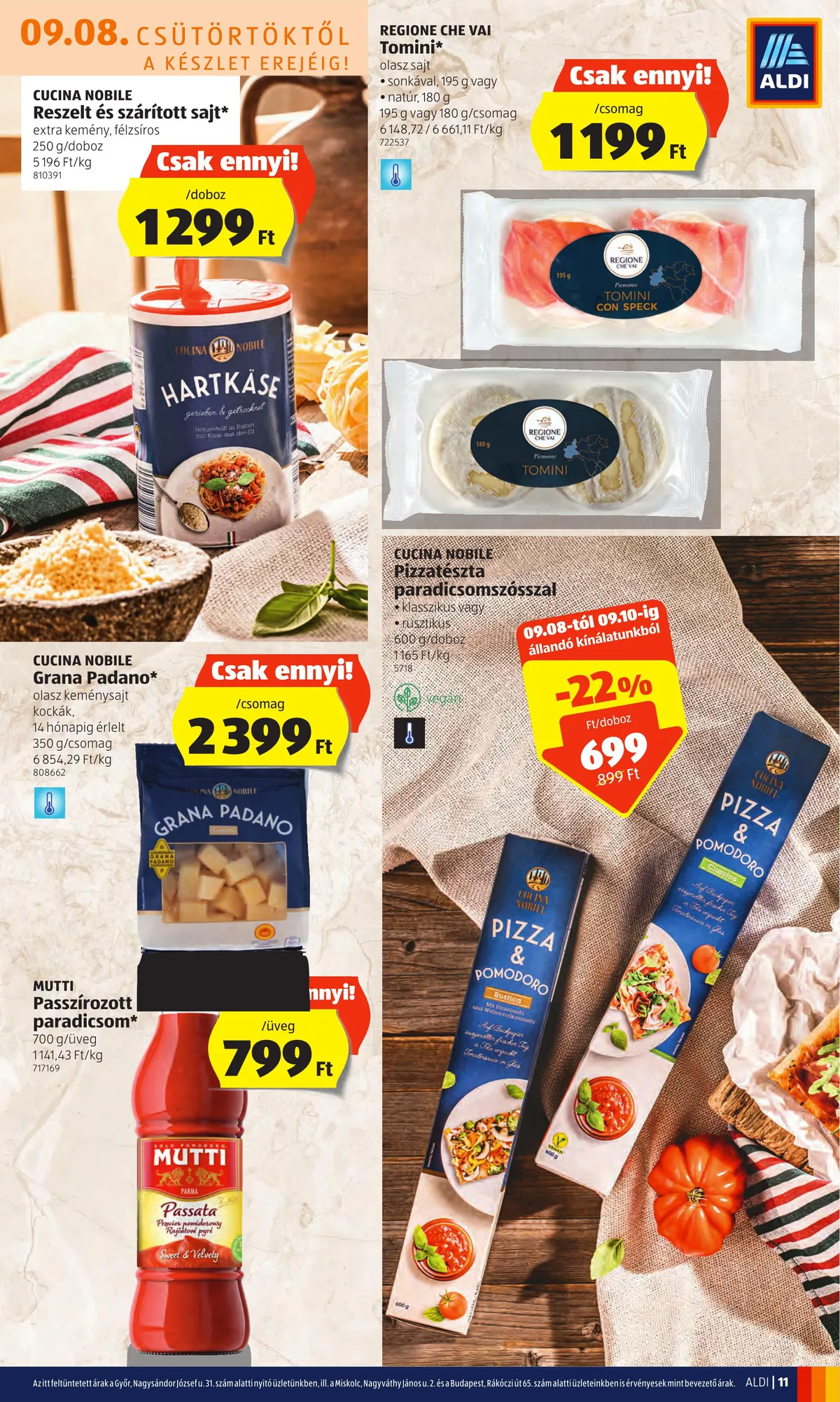 Aldi akciós újság 09.08–09.14 – 11. oldal