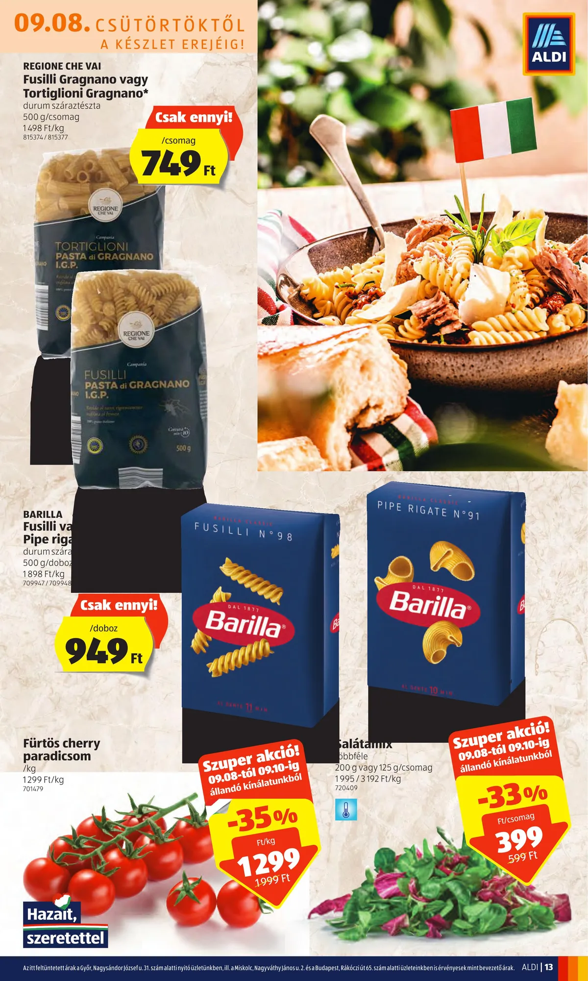 Aldi akciós újság 09.08–09.14 – 13. oldal