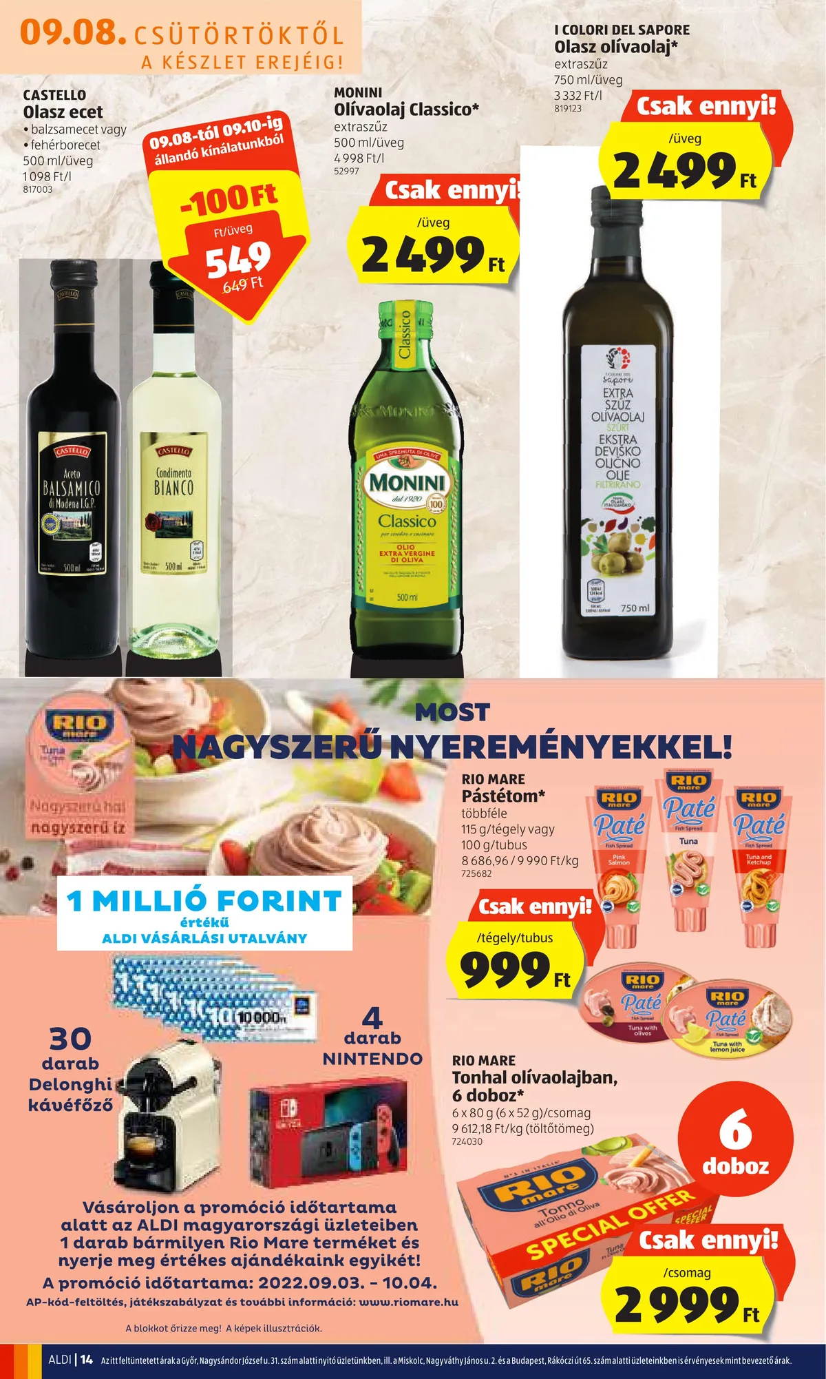 Aldi akciós újság 09.08–09.14 – 14. oldal