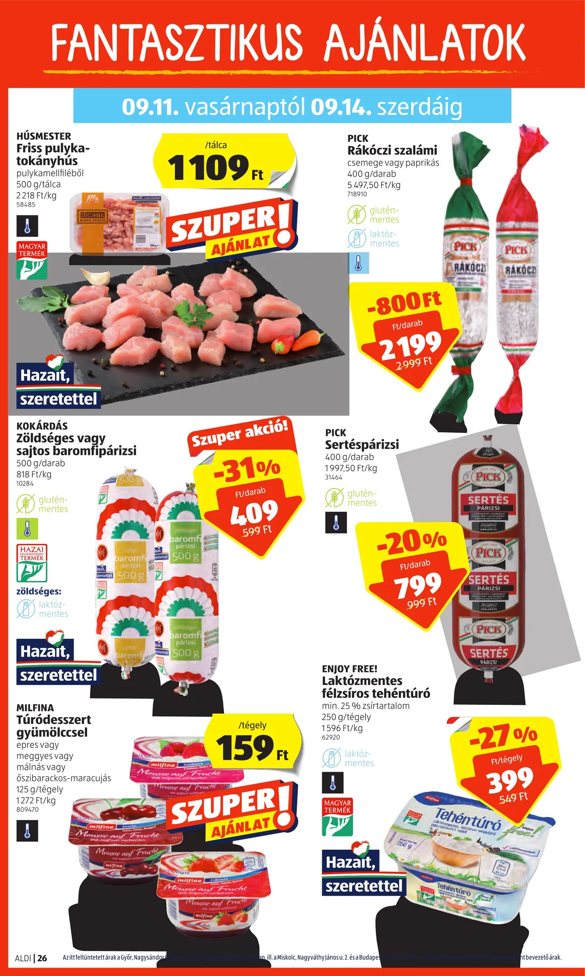 Aldi akciós újság 09.08–09.14 – 26. oldal