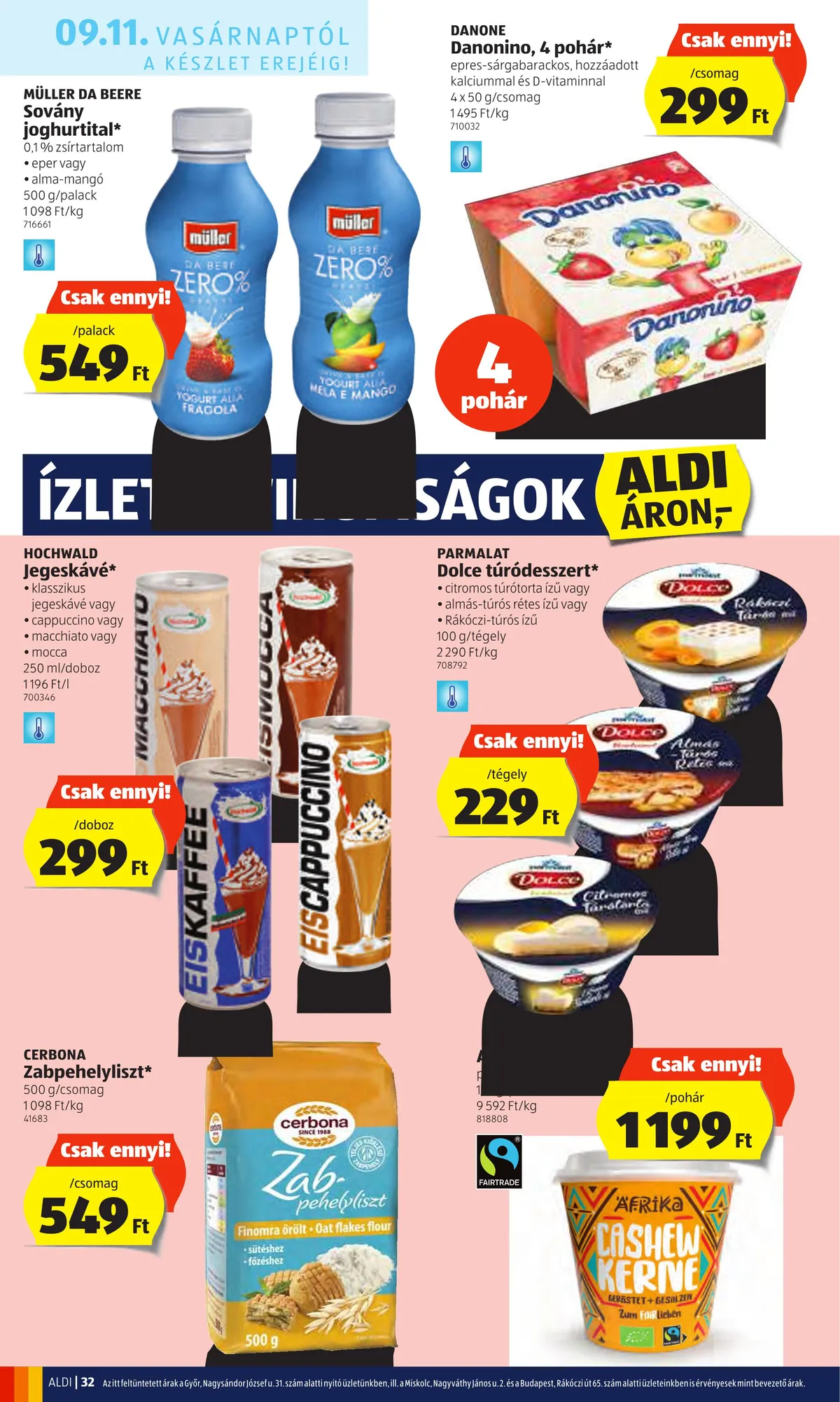 Aldi akciós újság 09.08–09.14 – 32. oldal