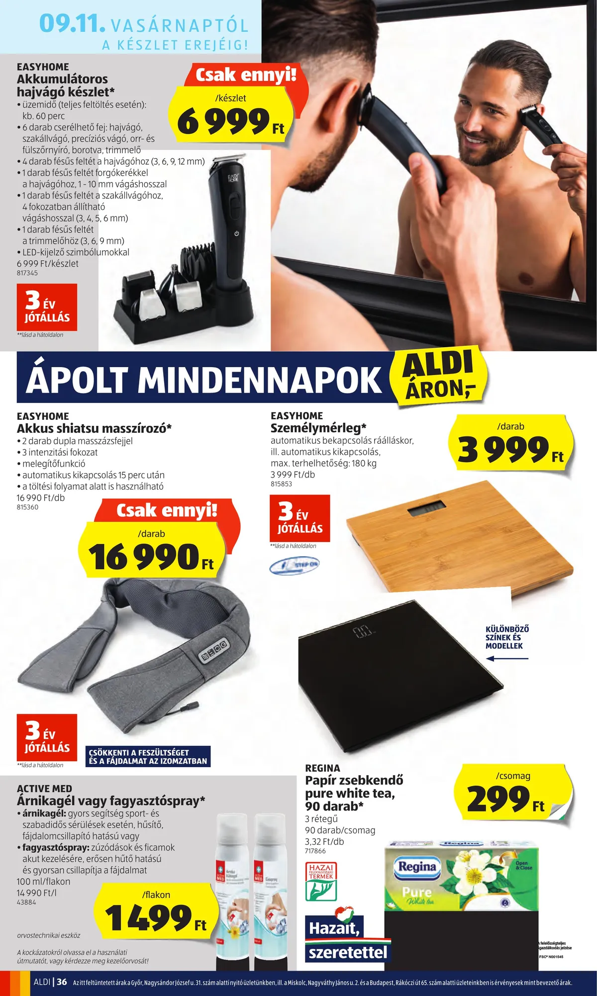 Aldi akciós újság 09.08–09.14 – 36. oldal