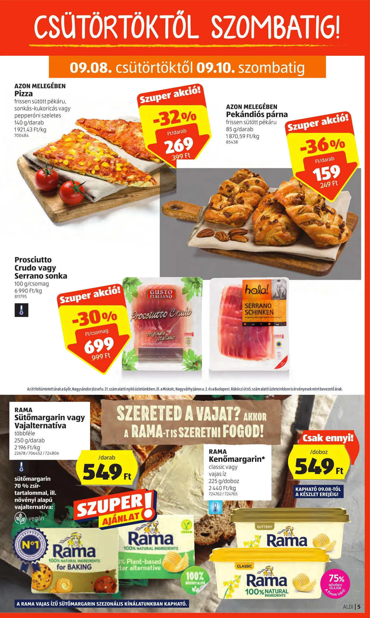 Aldi akciós újság 09.08–09.14 – 5. oldal