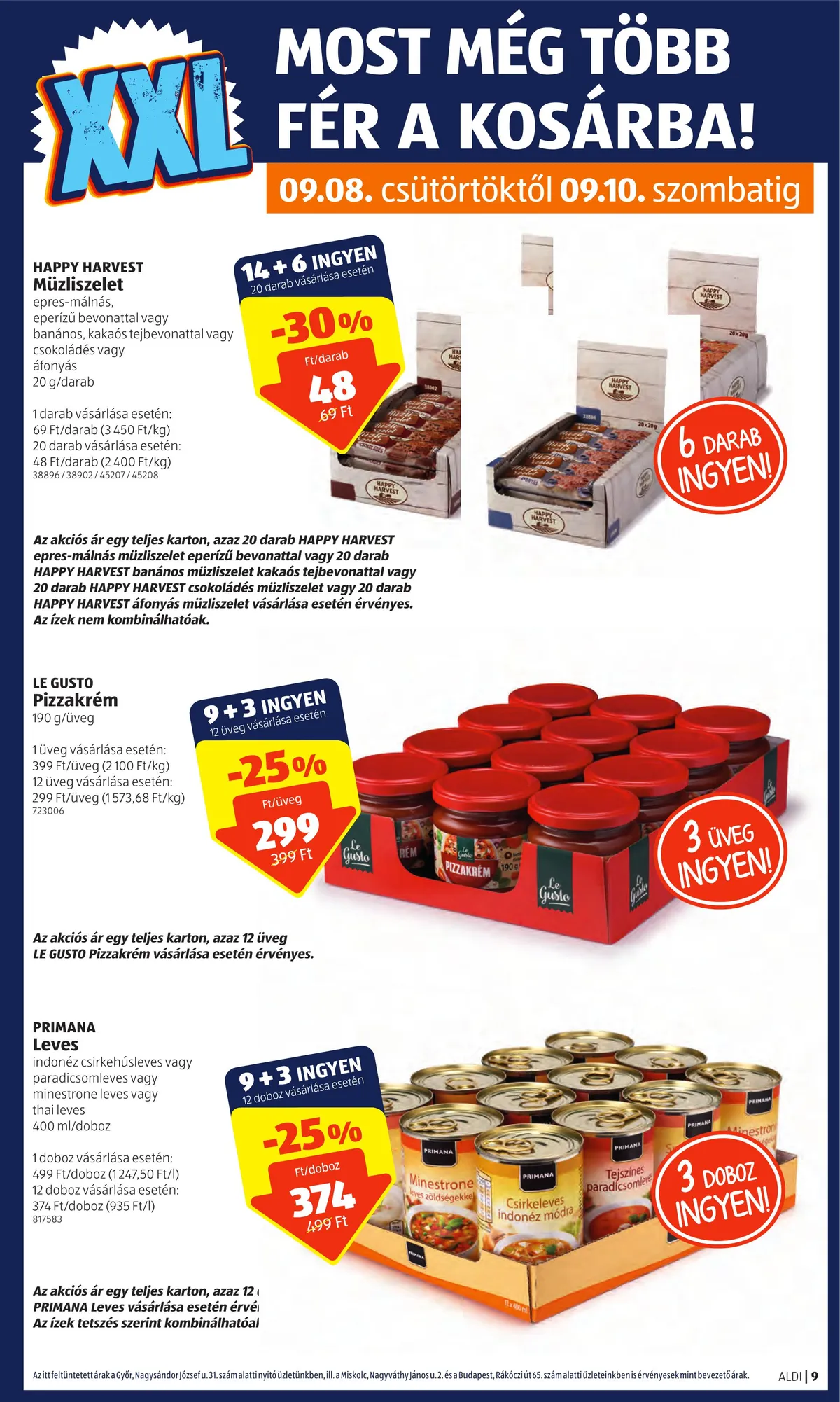 Aldi akciós újság 09.08–09.14 – 9. oldal
