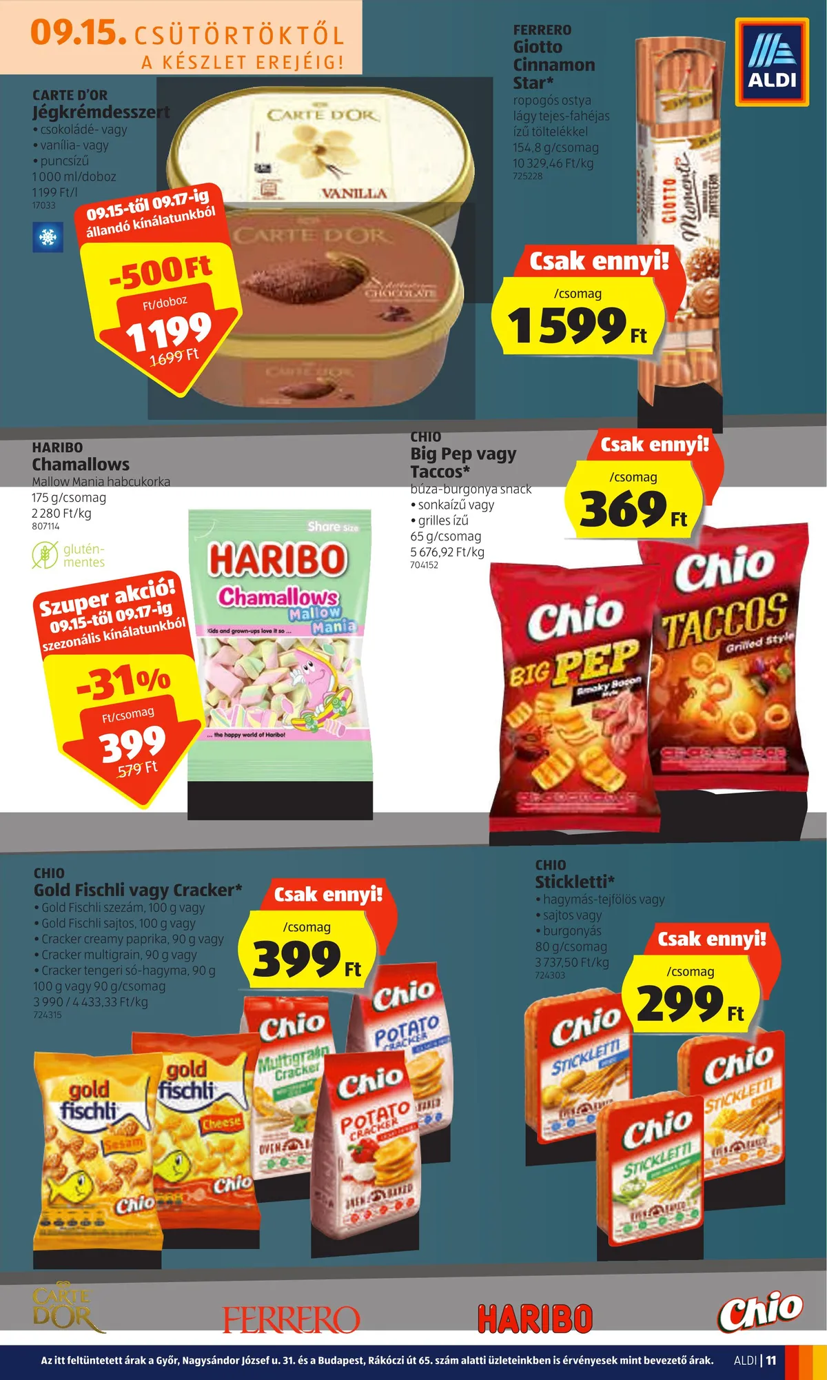 Aldi akciós újság 09.15–09.21 – 11. oldal