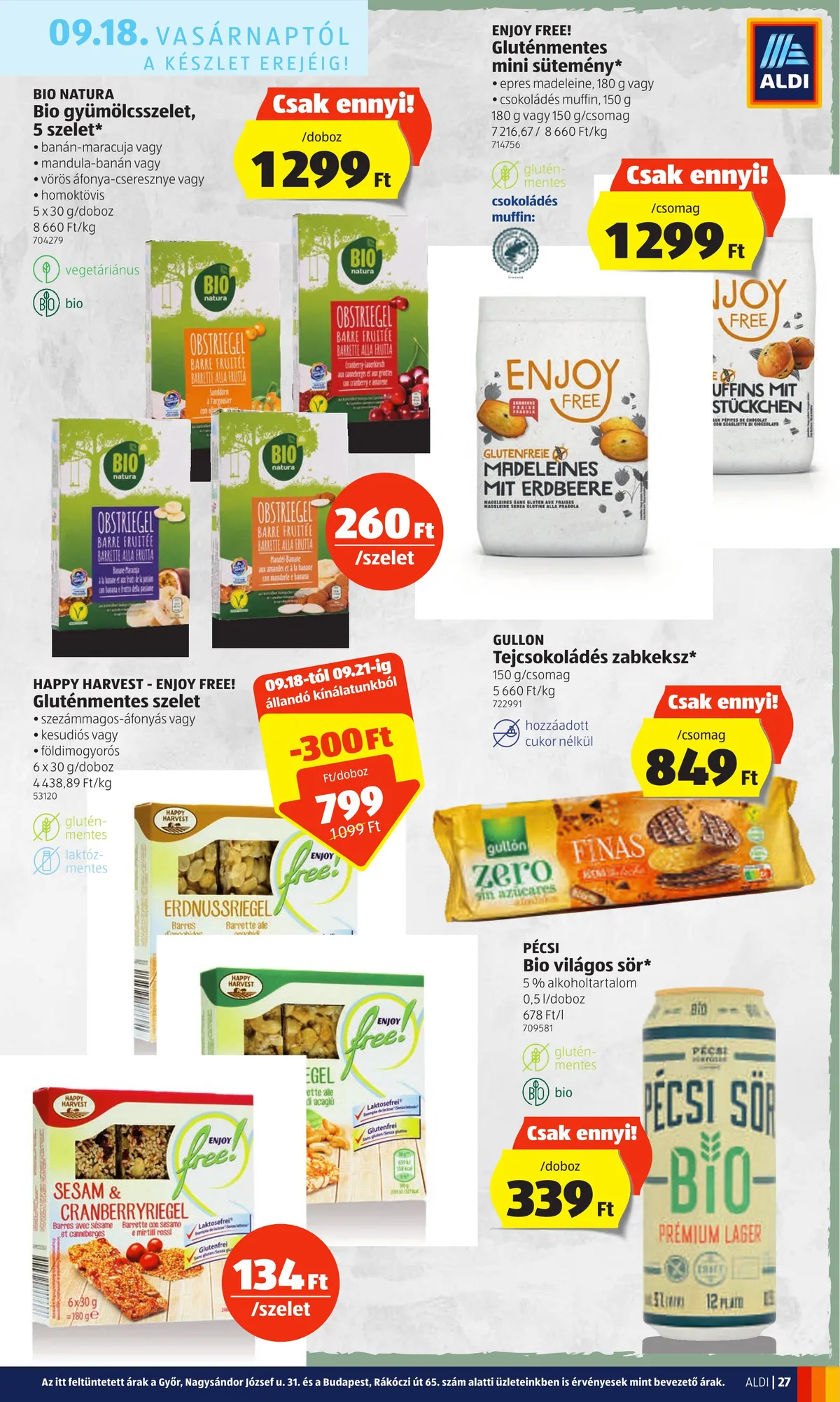 Aldi akciós újság 09.15–09.21 – 27. oldal
