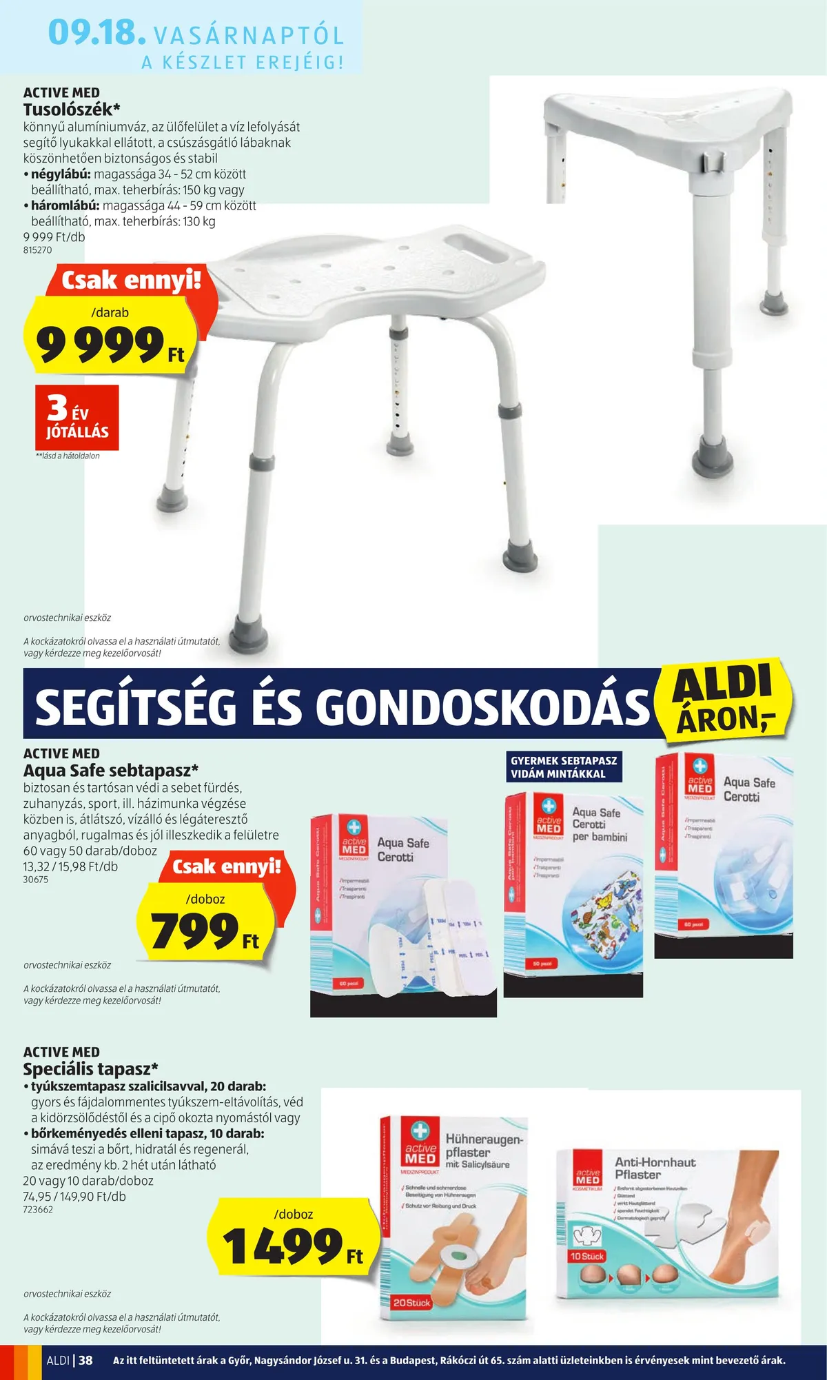Aldi akciós újság 09.15–09.21 – 38. oldal