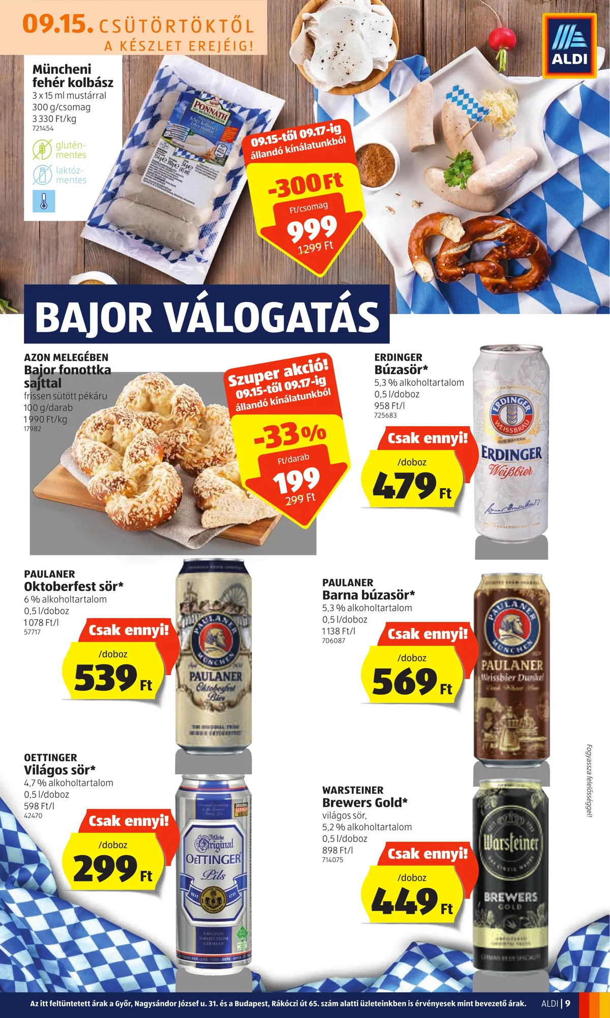 Aldi akciós újság 09.15–09.21 – 9. oldal