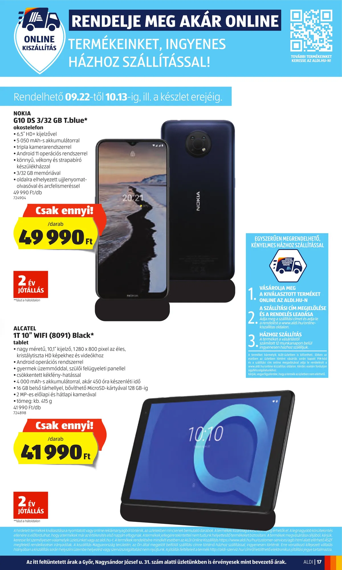 Aldi akciós újság 09.22–09.28 – 17. oldal