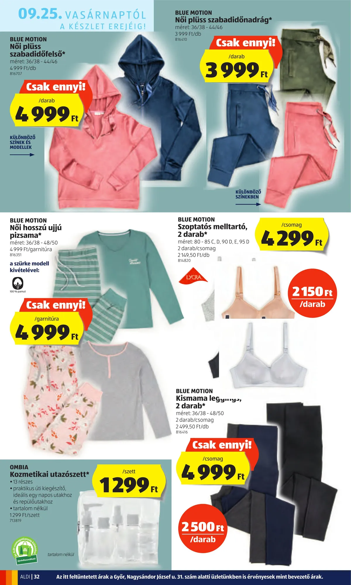 Aldi akciós újság 09.22–09.28 – 32. oldal