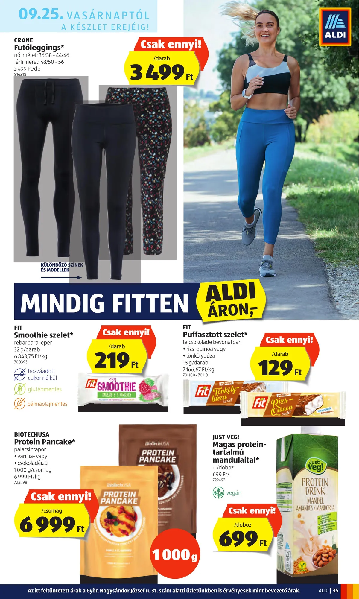 Aldi akciós újság 09.22–09.28 – 35. oldal