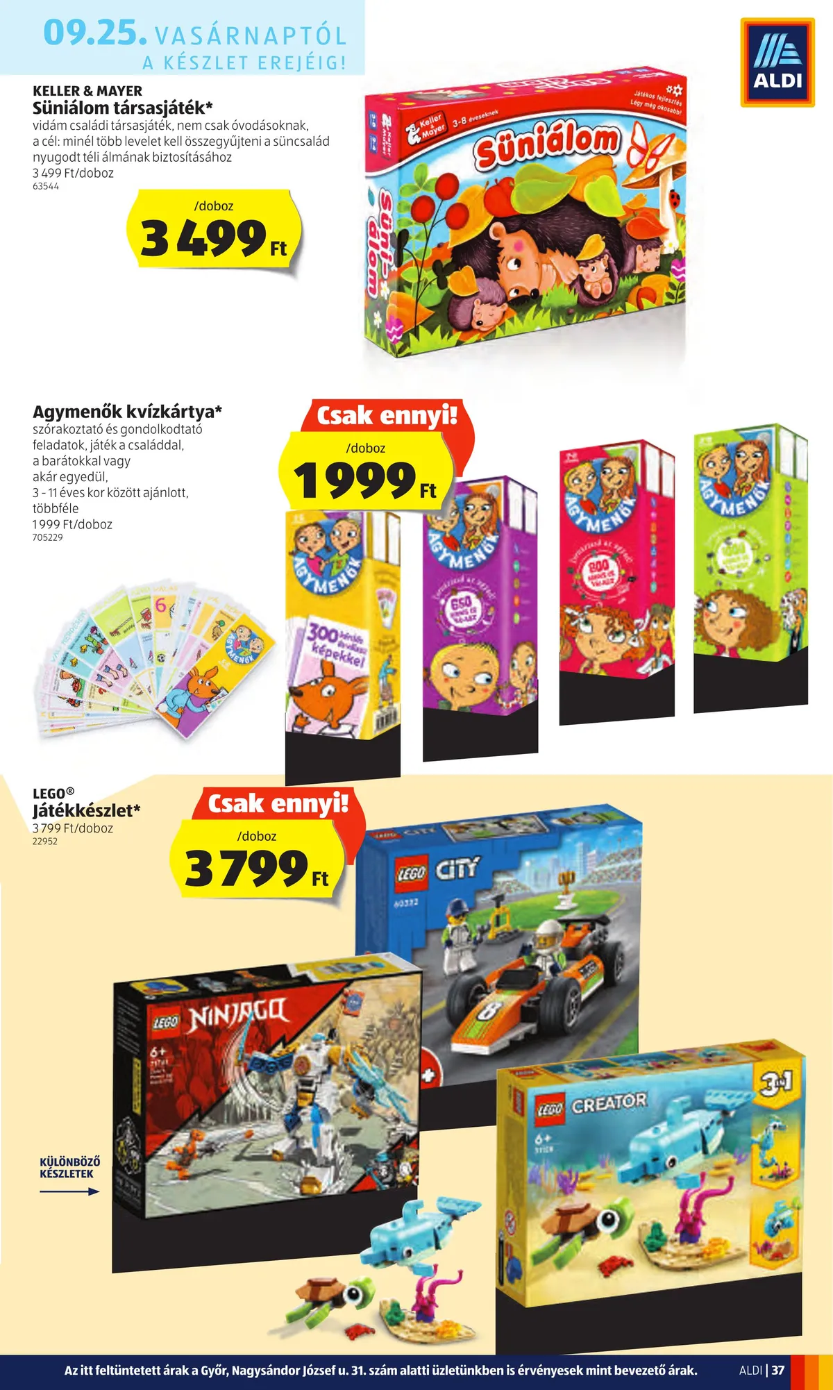 Aldi akciós újság 09.22–09.28 – 37. oldal