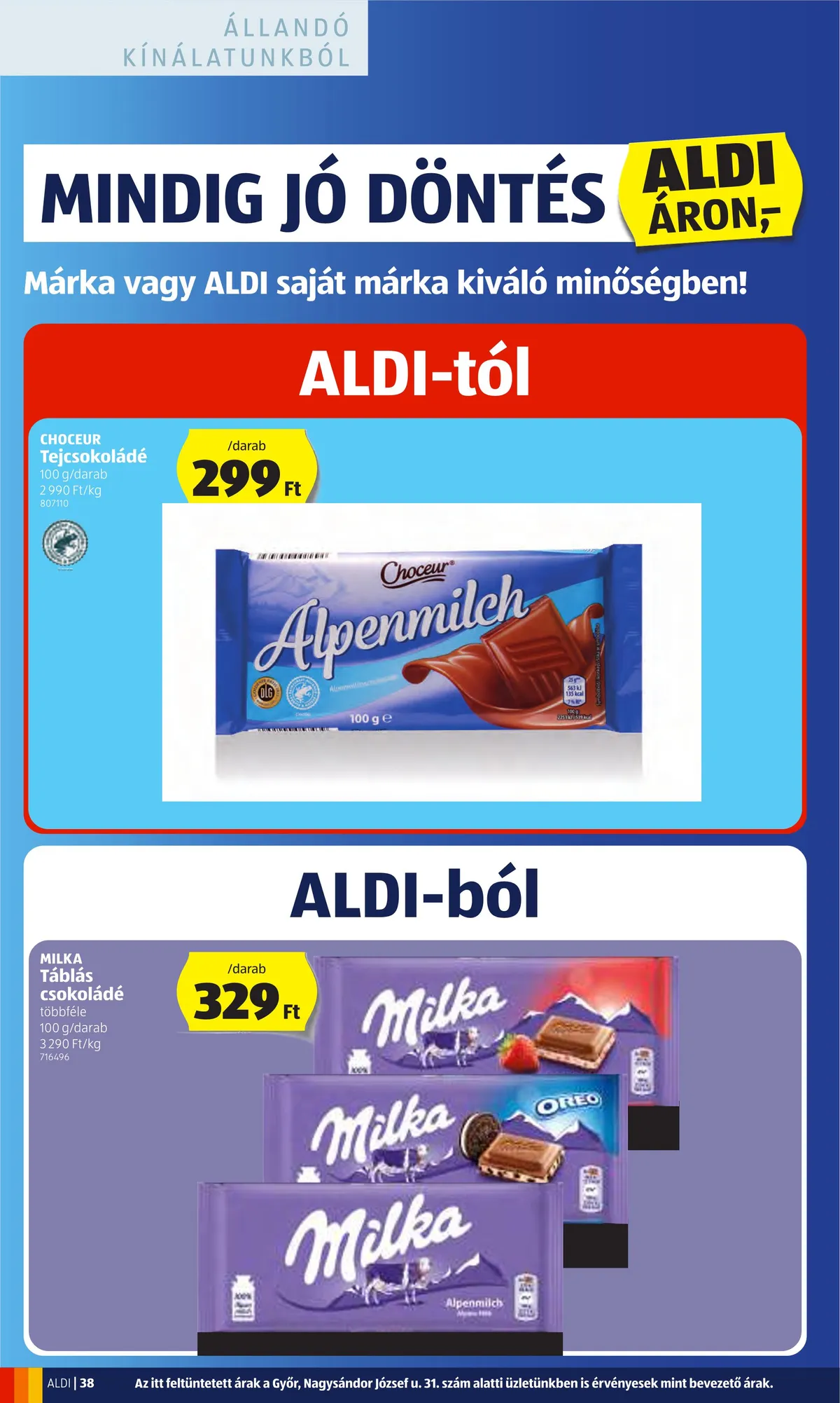 Aldi akciós újság 09.22–09.28 – 38. oldal