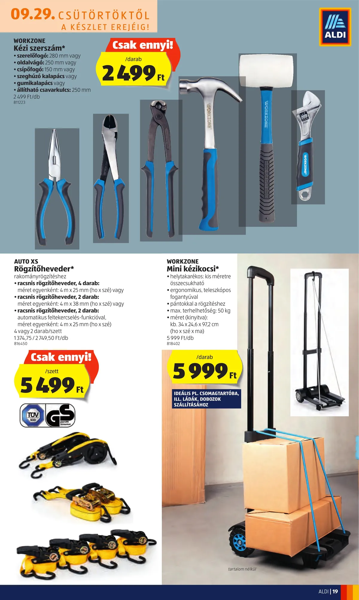 Aldi akciós újság 09.29–10.05 – 19. oldal