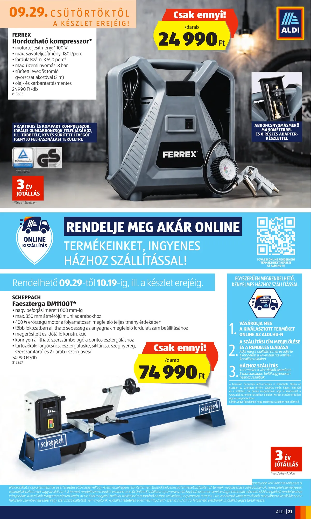 Aldi akciós újság 09.29–10.05 – 21. oldal