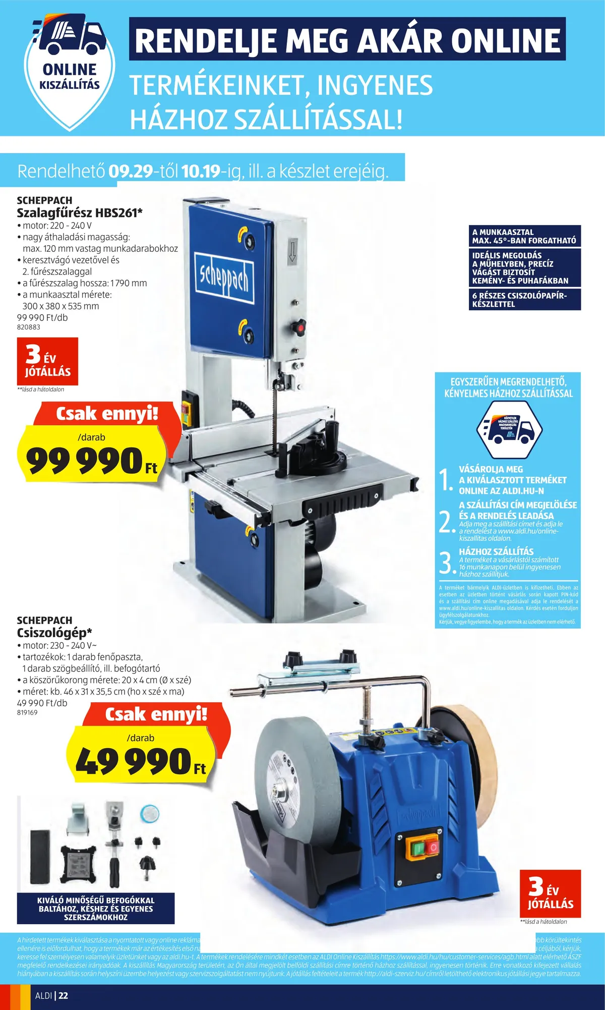 Aldi akciós újság 09.29–10.05 – 22. oldal