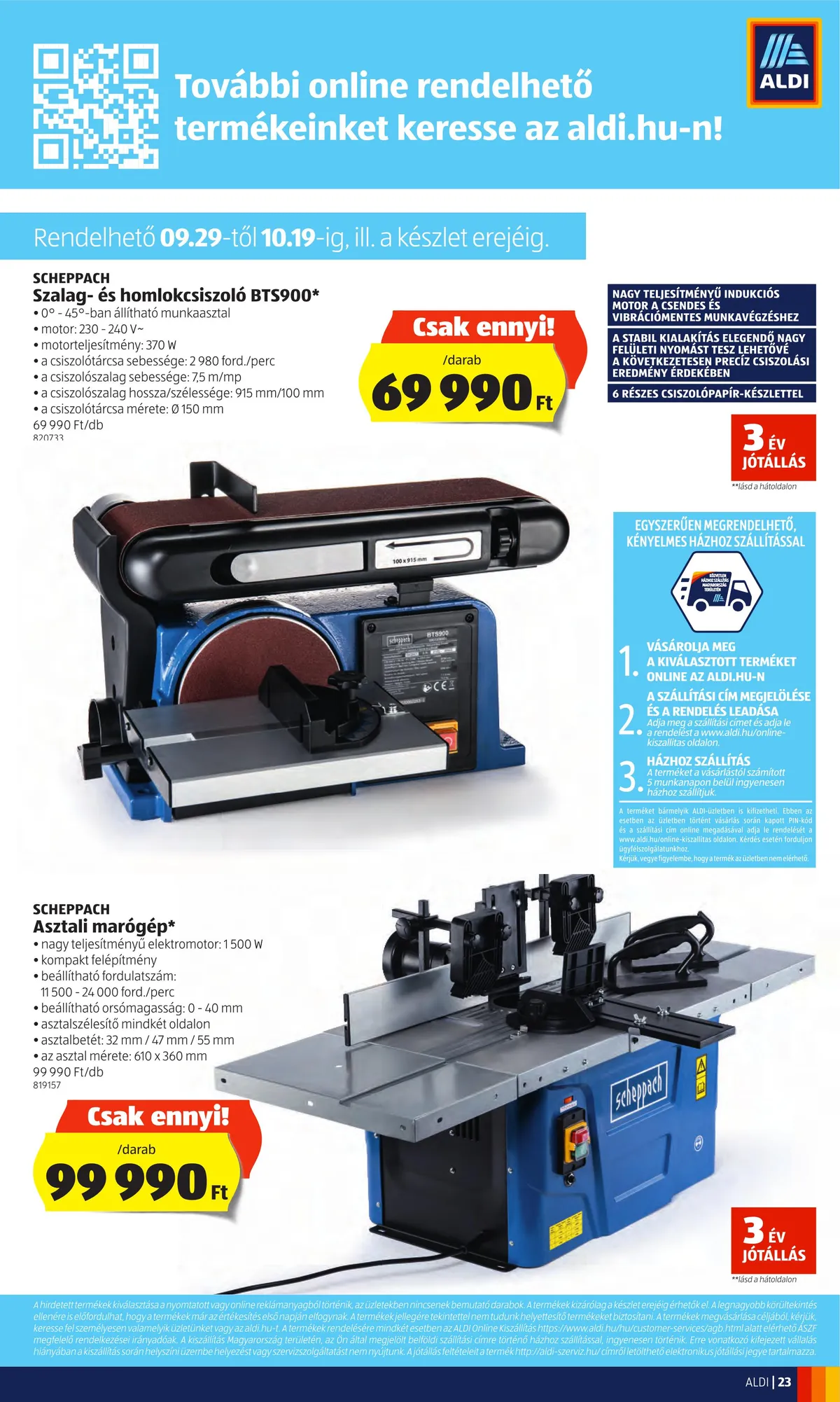 Aldi akciós újság 09.29–10.05 – 23. oldal
