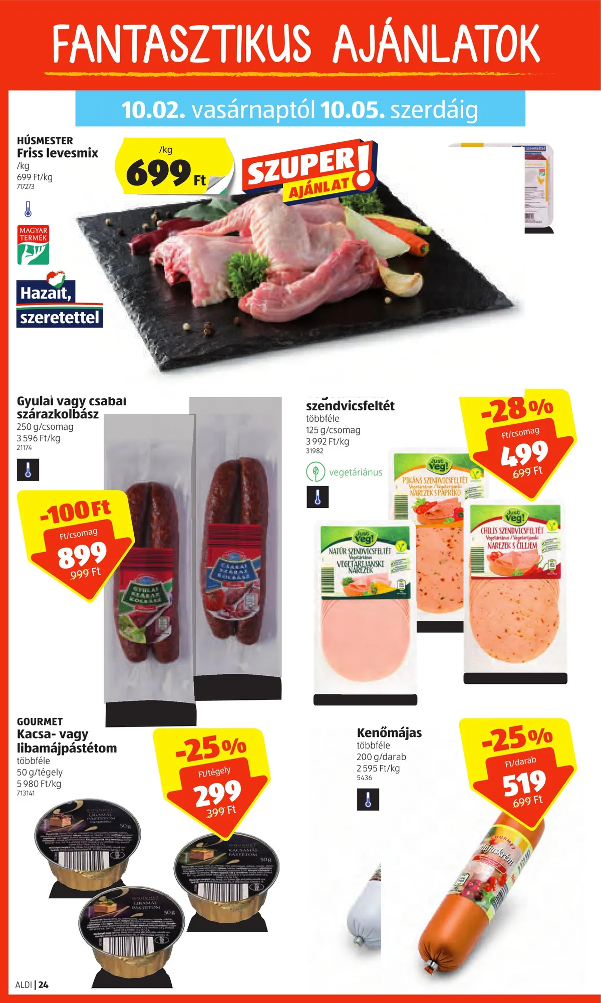 Aldi akciós újság 09.29–10.05 – 24. oldal