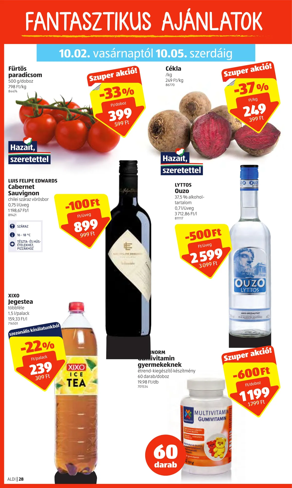 Aldi akciós újság 09.29–10.05 – 28. oldal