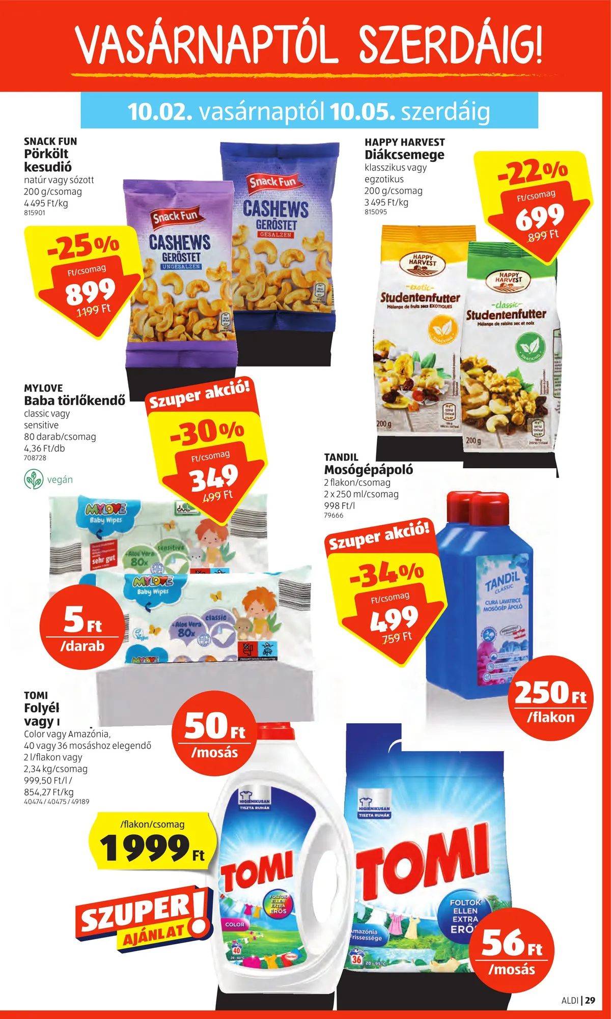 Aldi akciós újság 09.29–10.05 – 29. oldal