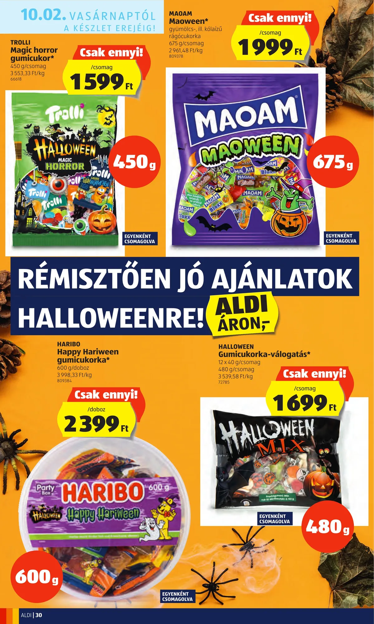 Aldi akciós újság 09.29–10.05 – 30. oldal