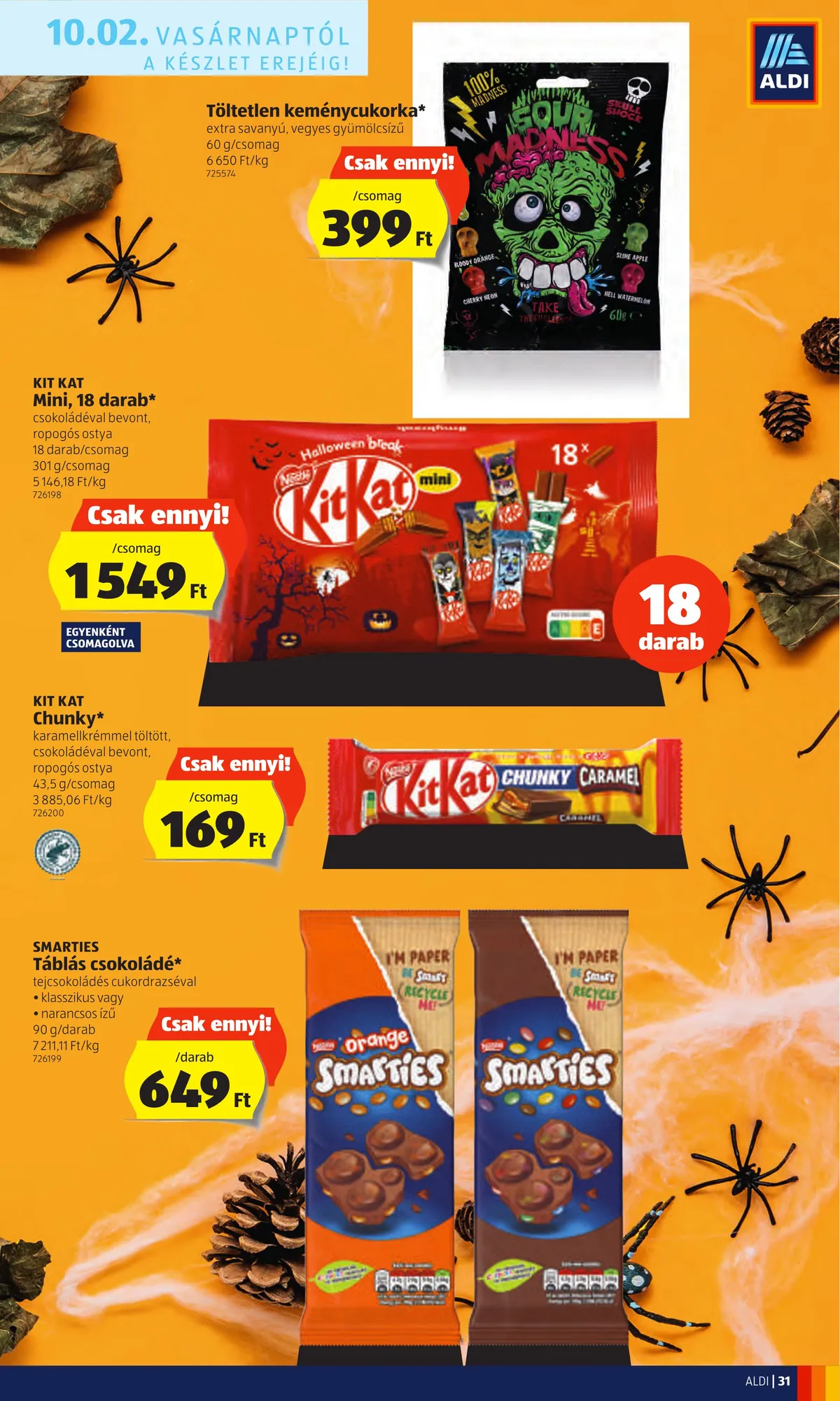 Aldi akciós újság 09.29–10.05 – 31. oldal