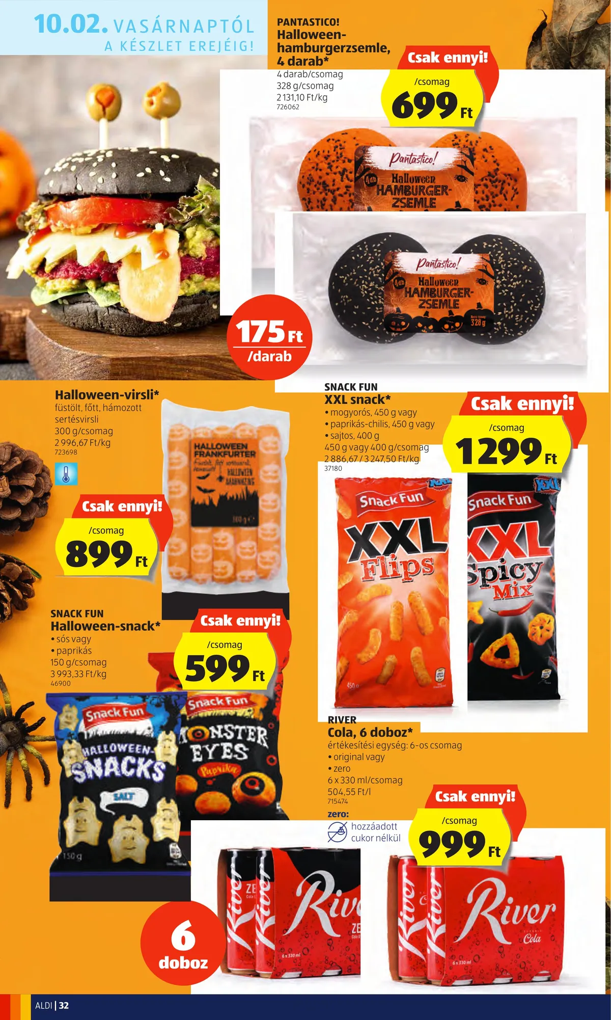 Aldi akciós újság 09.29–10.05 – 32. oldal