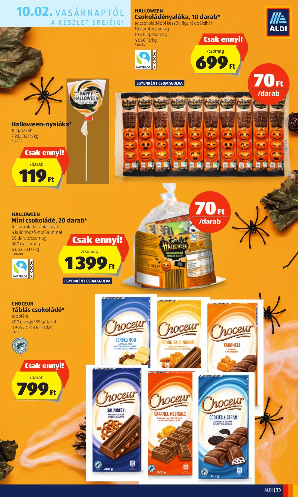 Aldi akciós újság 09.29–10.05 – 33. oldal