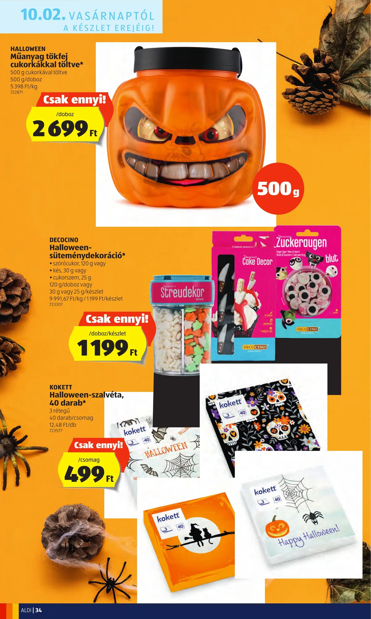 Aldi akciós újság 09.29–10.05 – 34. oldal