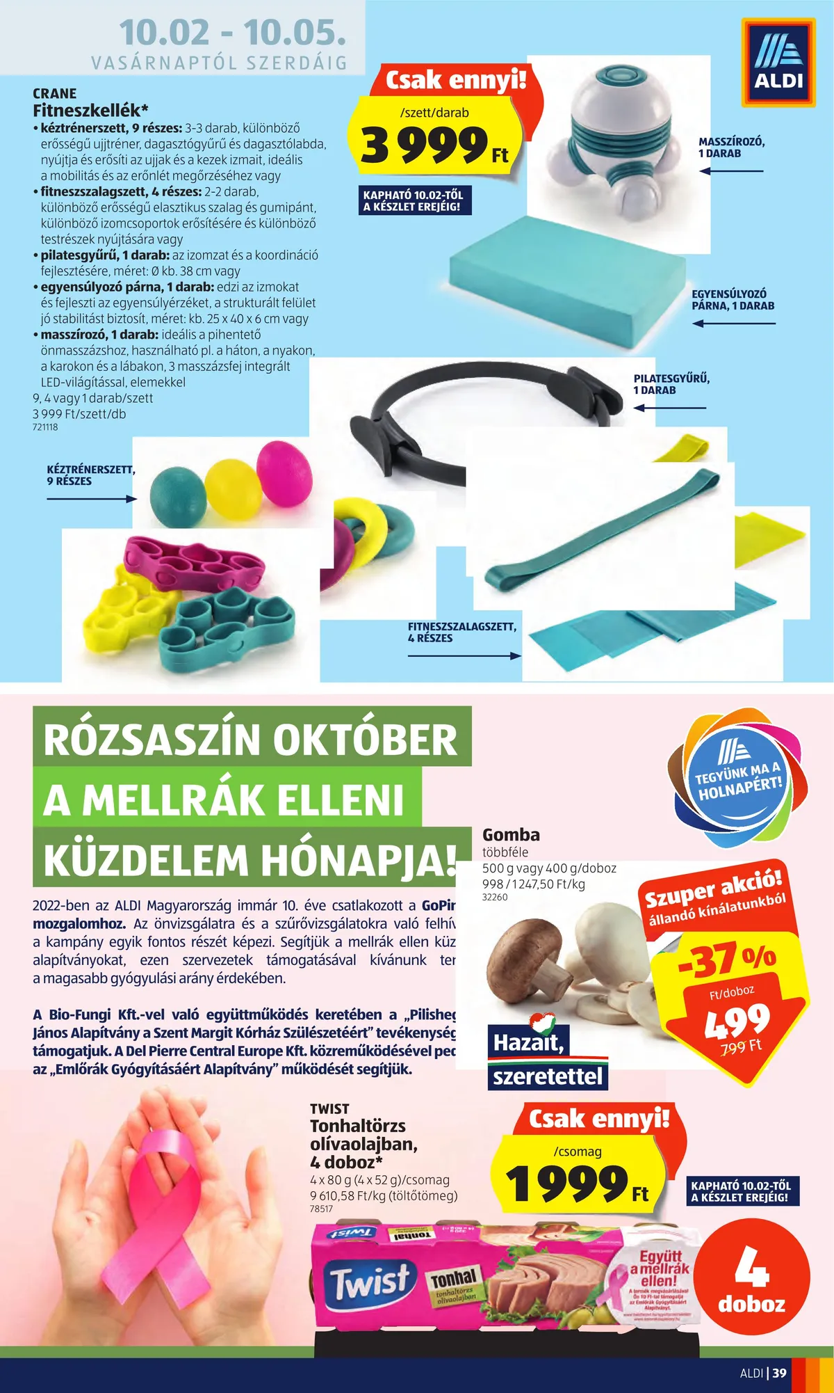 Aldi akciós újság 09.29–10.05 – 39. oldal