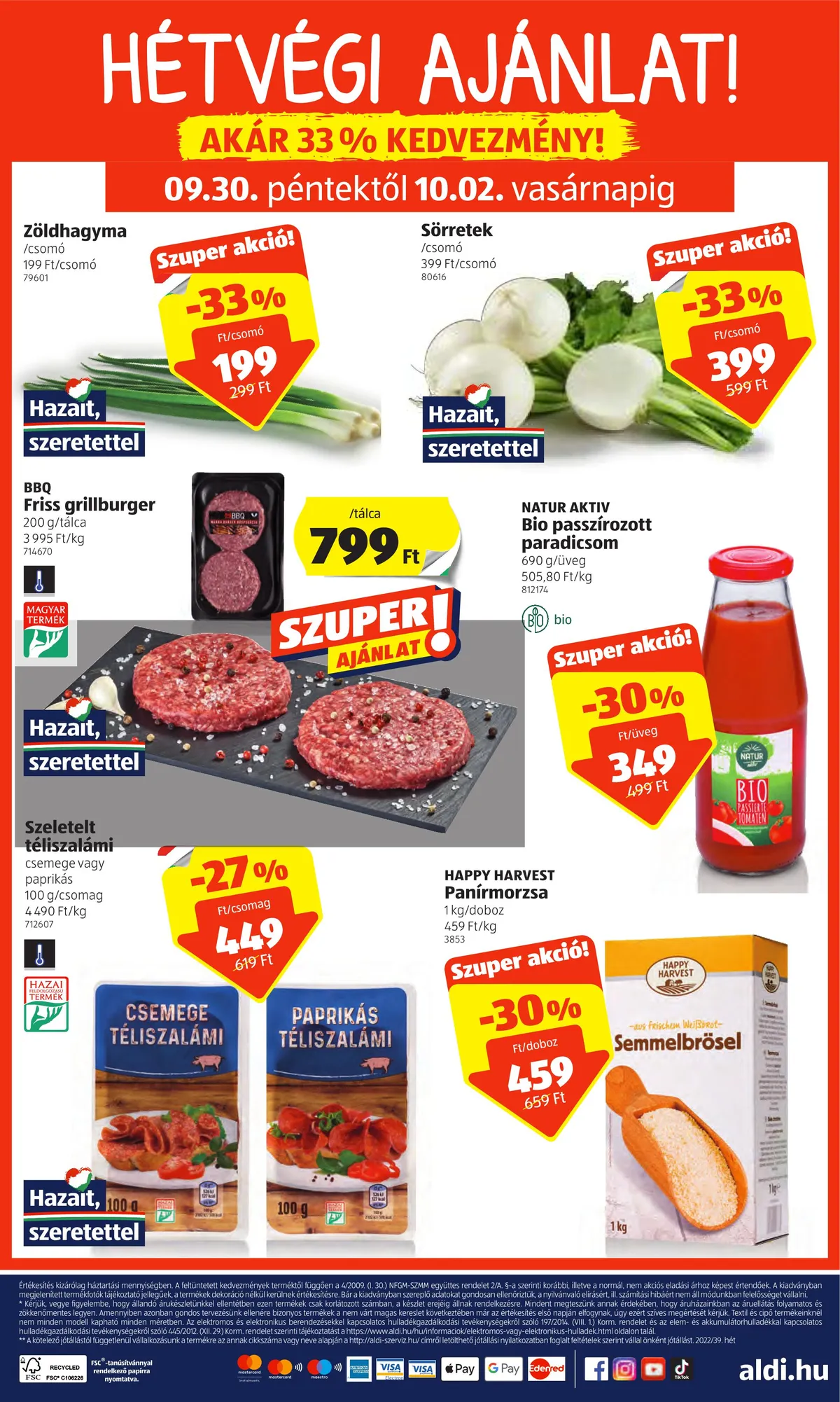 Aldi akciós újság 09.29–10.05 – 44. oldal