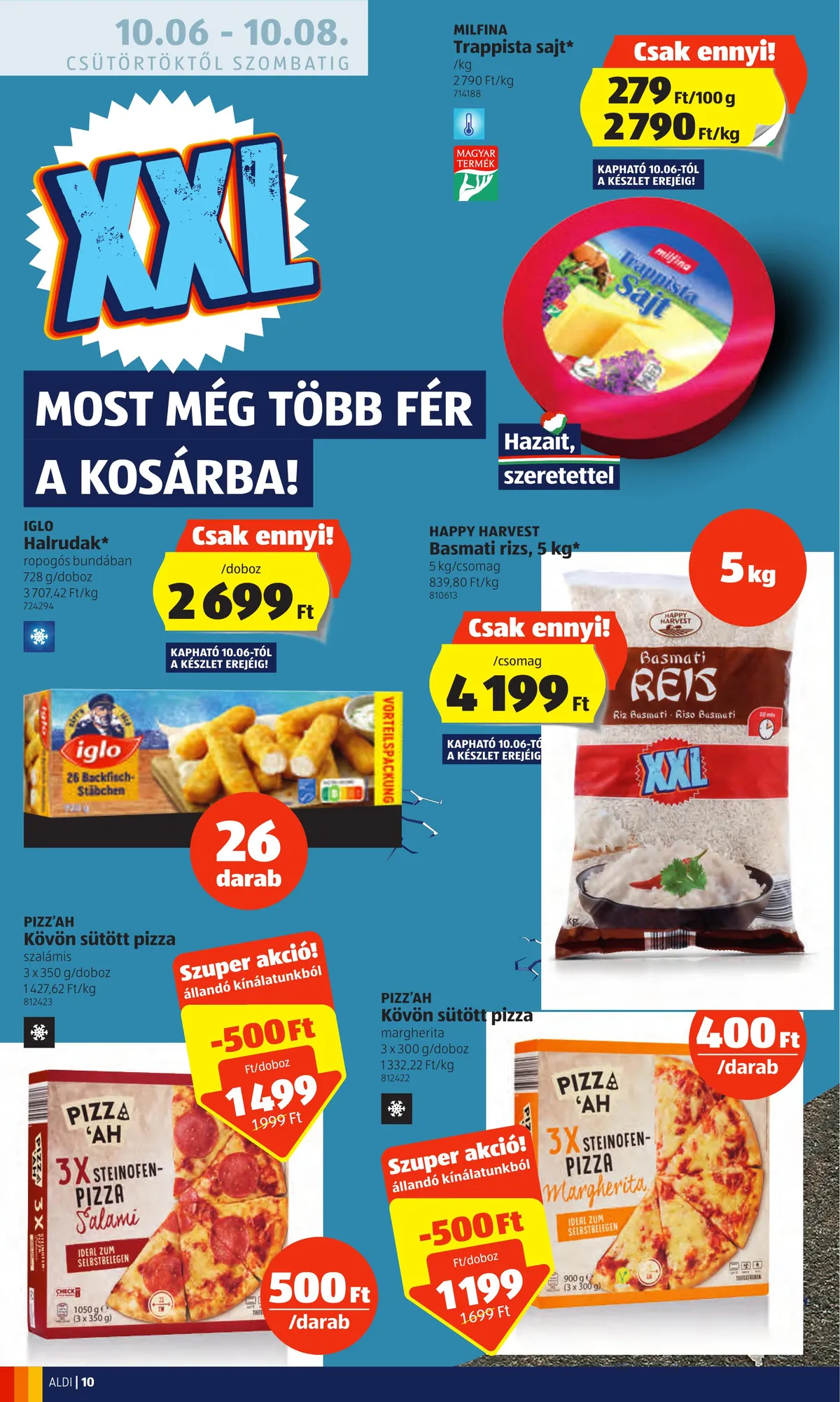 Aldi akciós újság 10.06–10.12 – 10. oldal