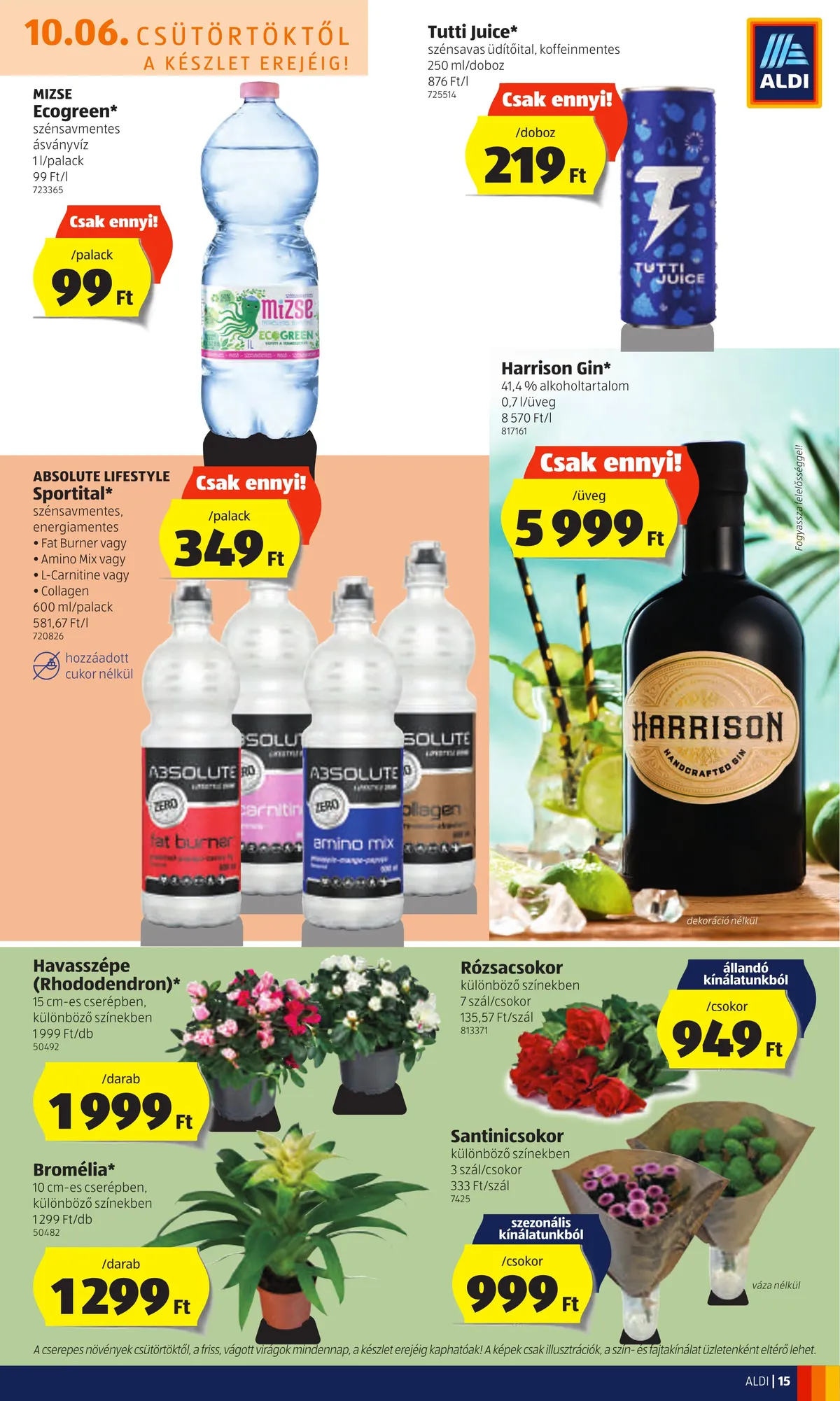 Aldi akciós újság 10.06–10.12 – 15. oldal