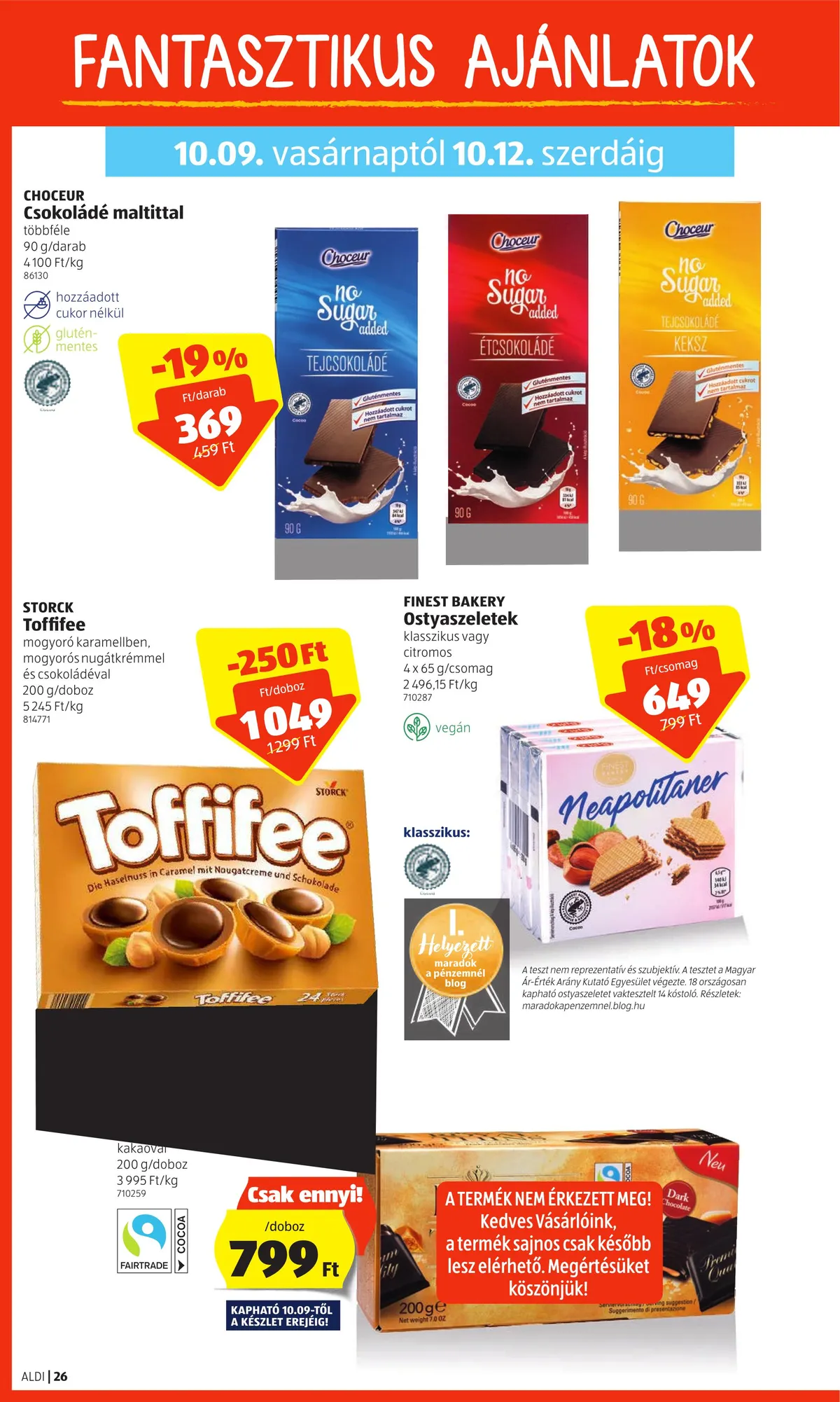 Aldi akciós újság 10.06–10.12 – 26. oldal